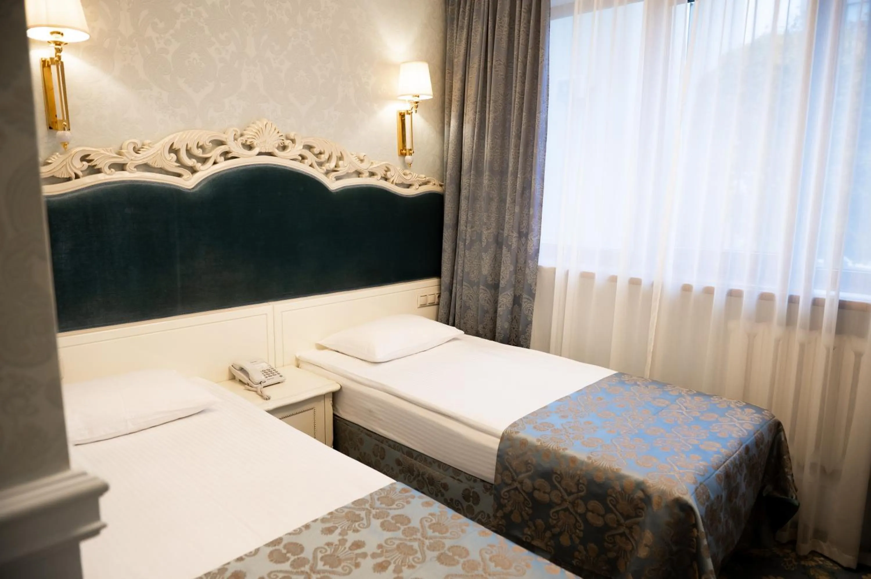 Bed in Olympic Hotel