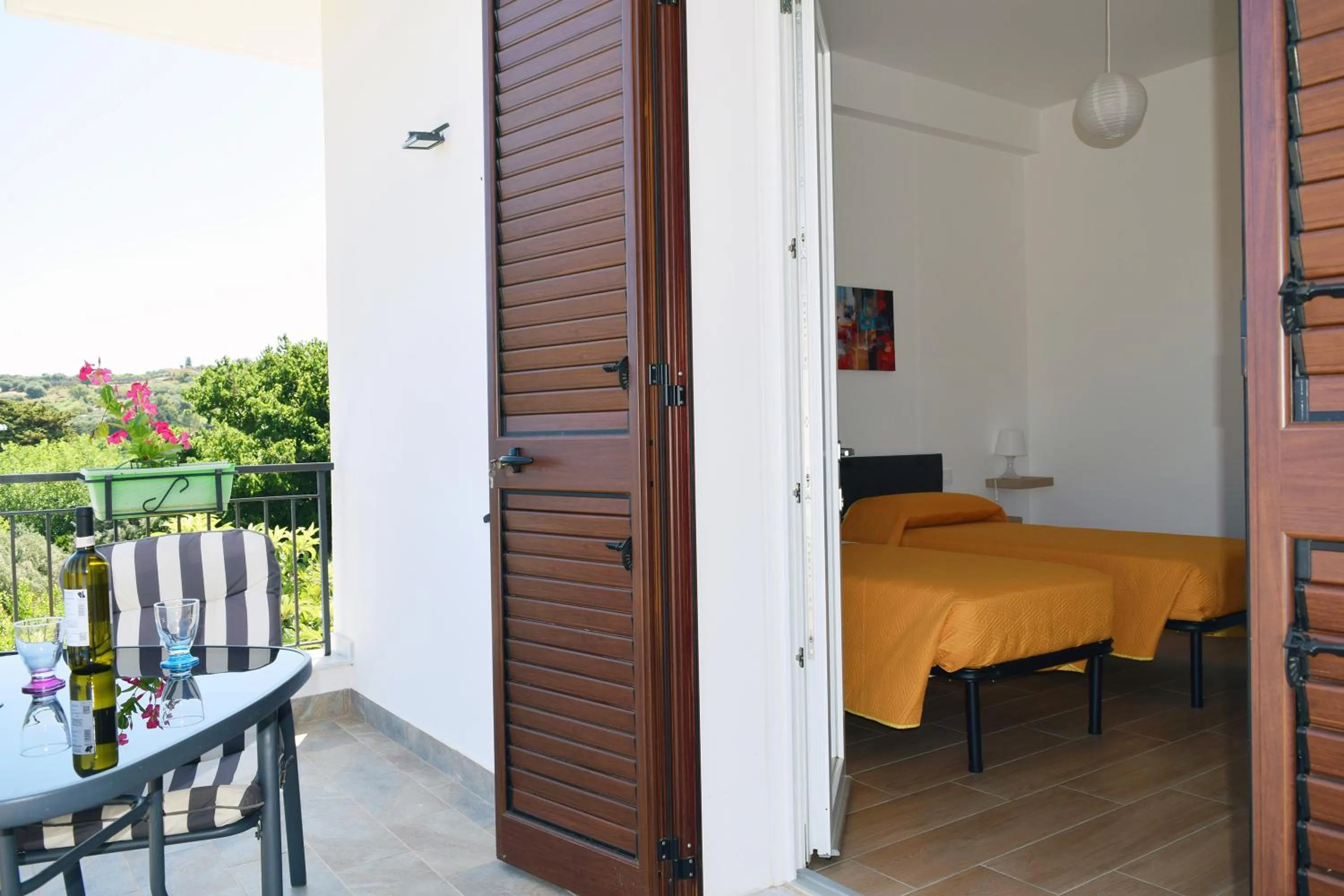 Balcony/Terrace in Granatelli Holiday Home