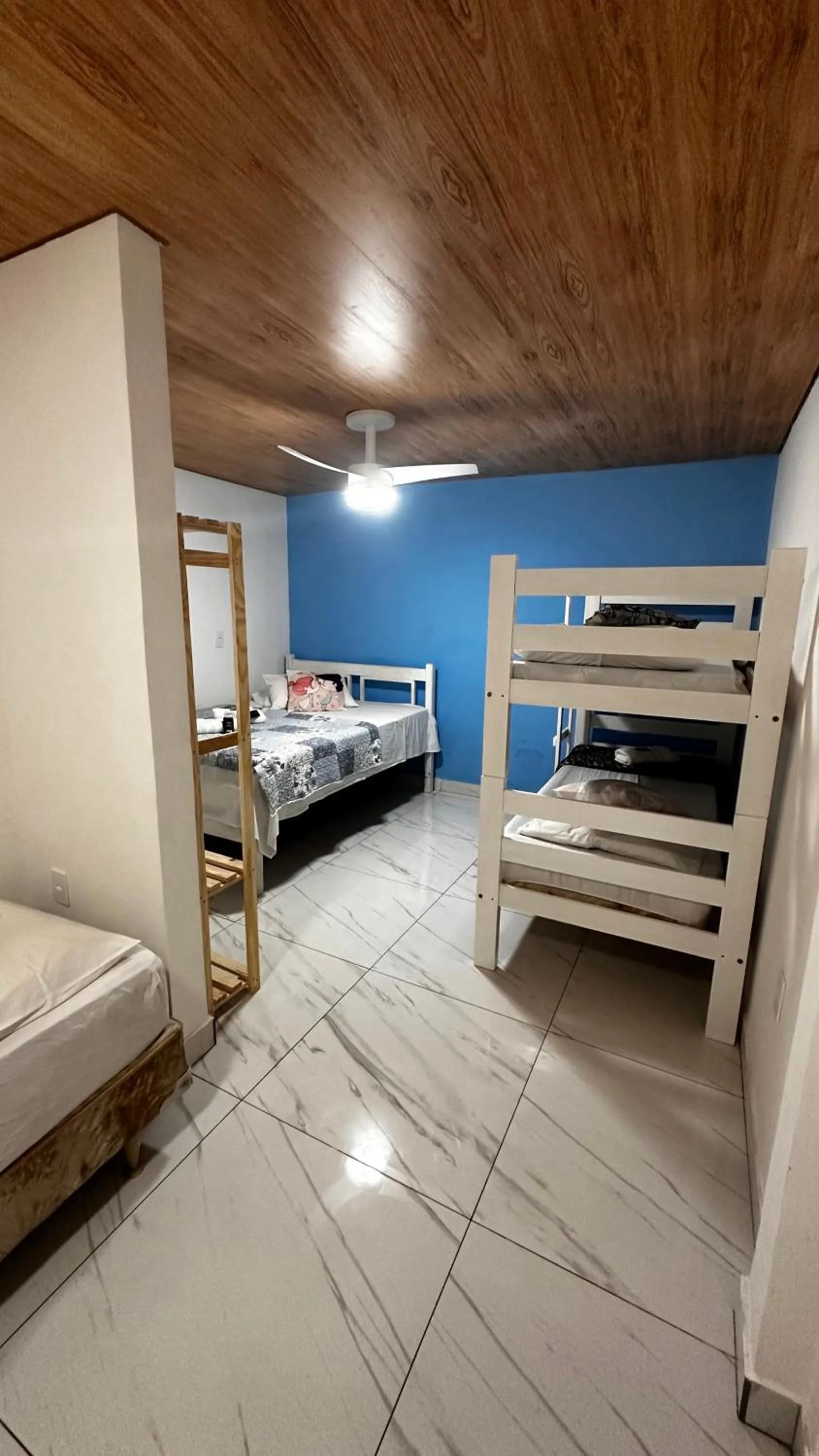 Bed in Alfa Mar Pousada