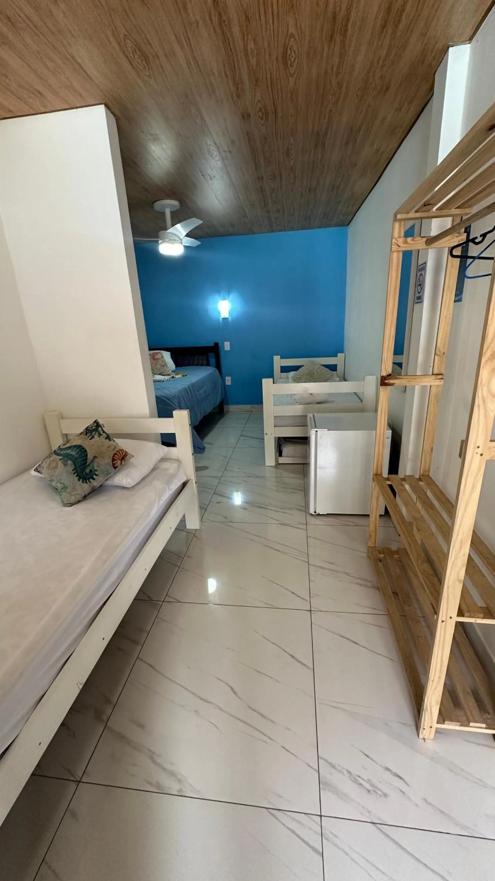 Bed in Alfa Mar Pousada