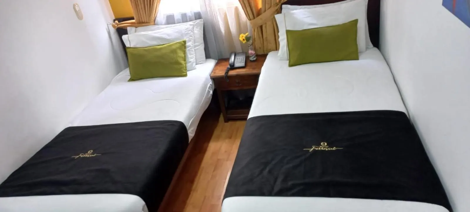 Bed in Hotel Ferrovial Corferias