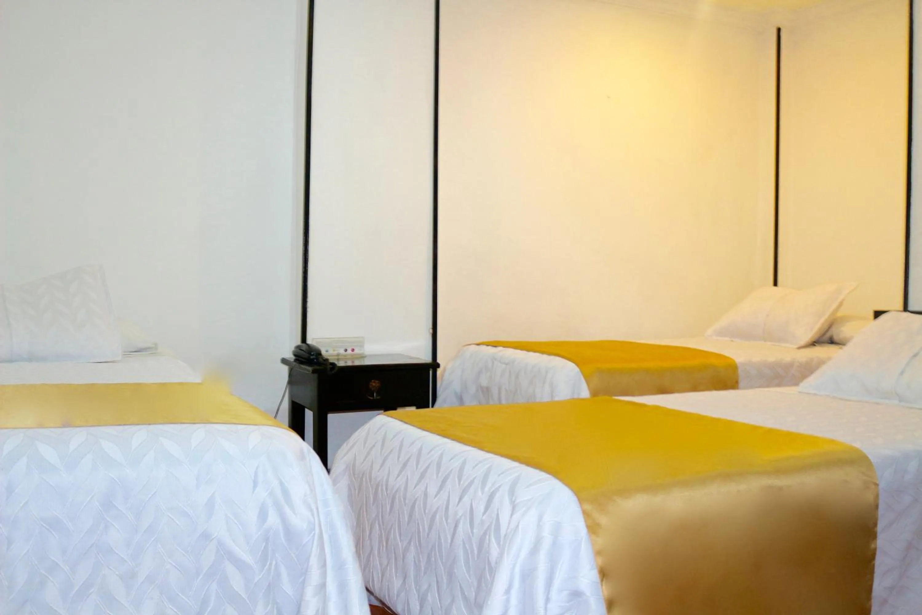 Bed in Hotel Ferrovial Corferias