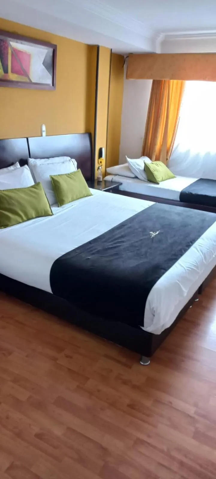 Bed in Hotel Ferrovial Corferias