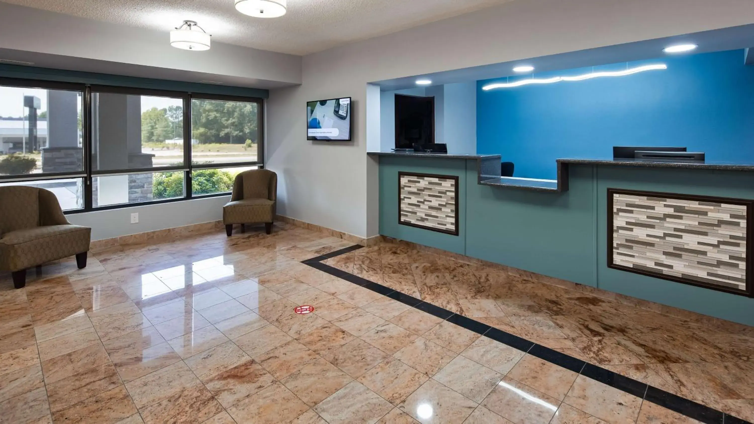 Lobby or reception in Best Western Emporia Lobby or reception in Best Western Emporia