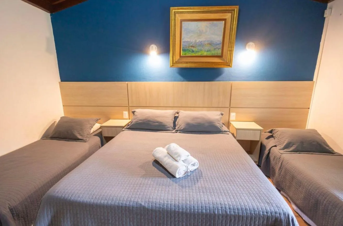 Bed in Terrazza Hotel