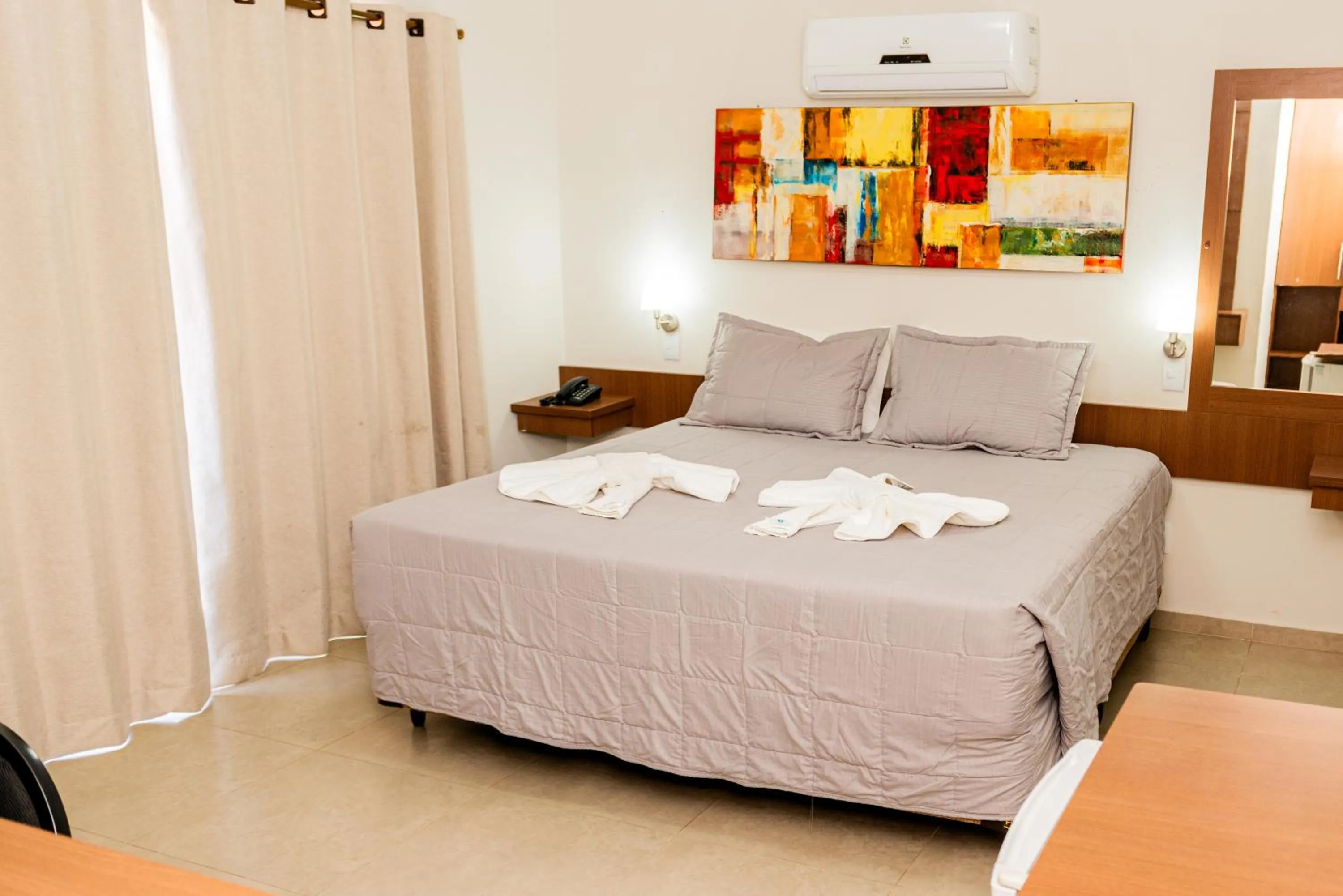 Bedroom, Bed in Hotel Fernandão