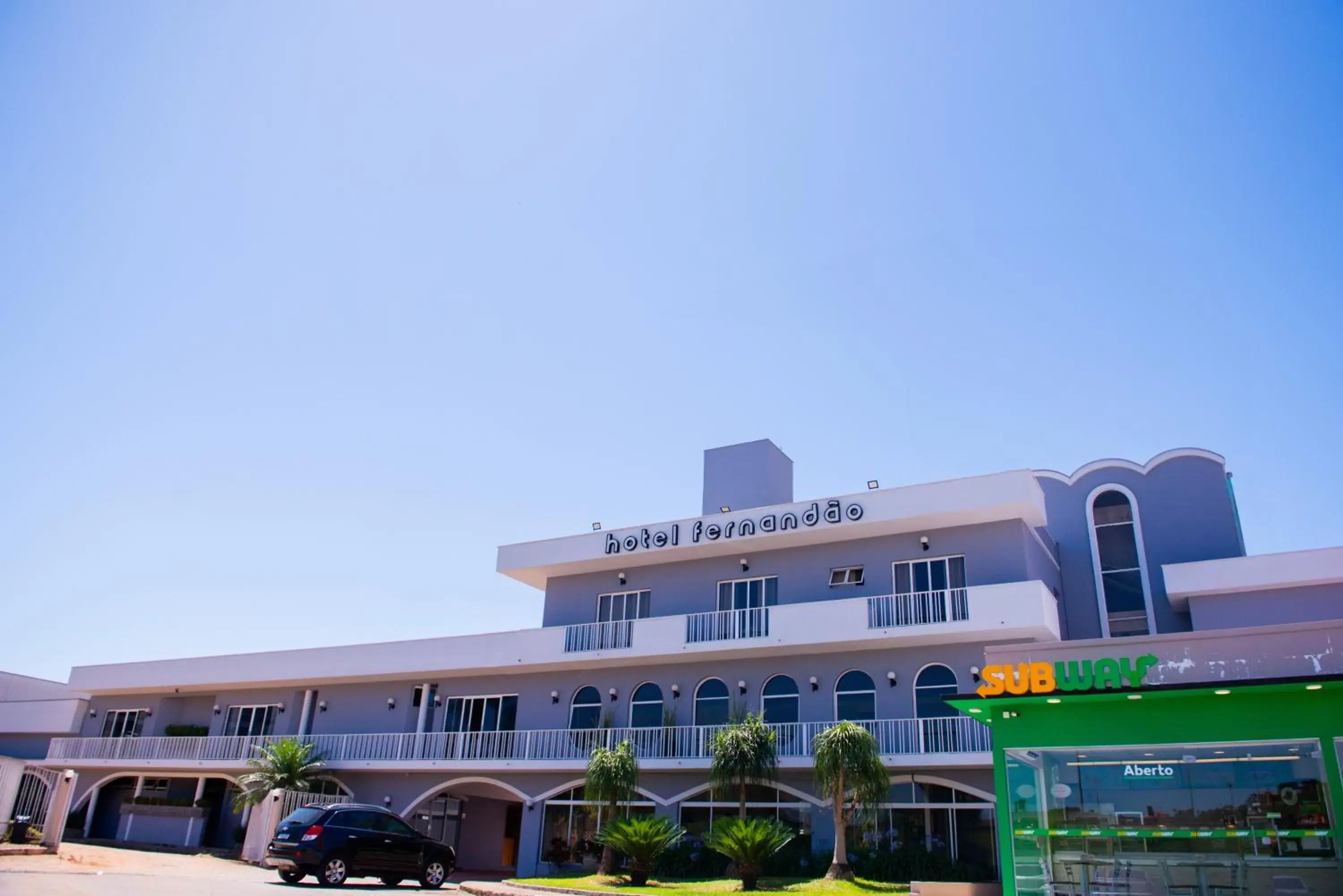 Facade/entrance in Hotel Fernandão Facade/entrance in Hotel Fernandão