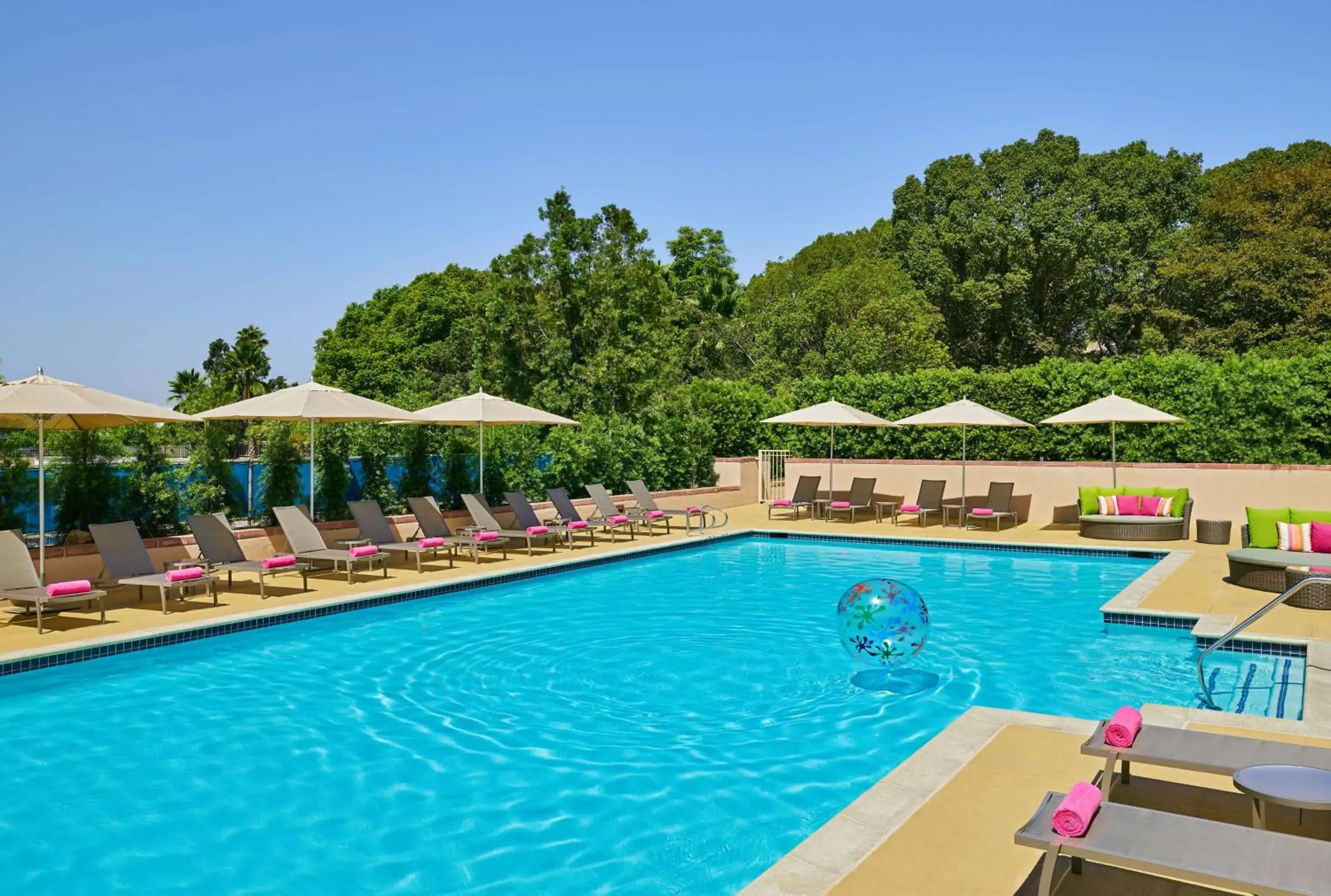 Pool view, Swimming Pool in Hilton Los Angeles North/Glendale And Executive Meeting Ctr