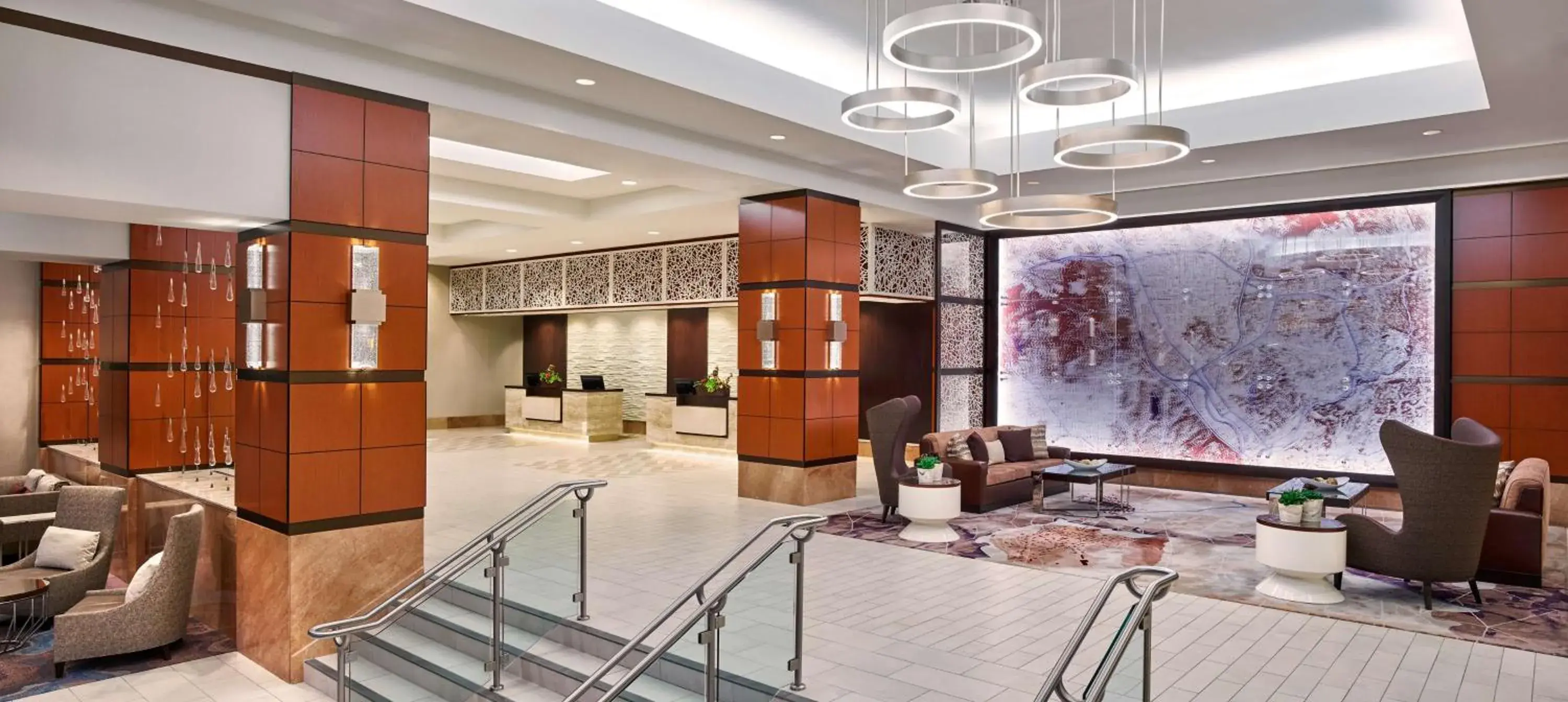 Lobby or reception, Seating Area in Hilton Los Angeles North/Glendale And Executive Meeting Ctr