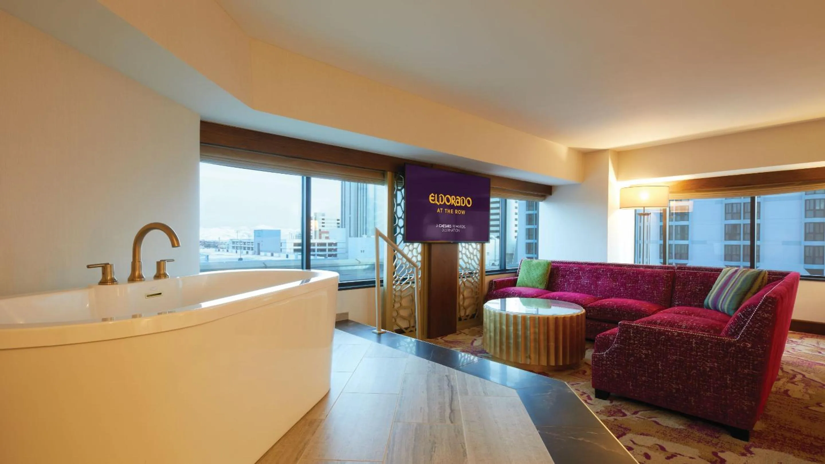 Seating area in Eldorado Reno, A Caesars Destination