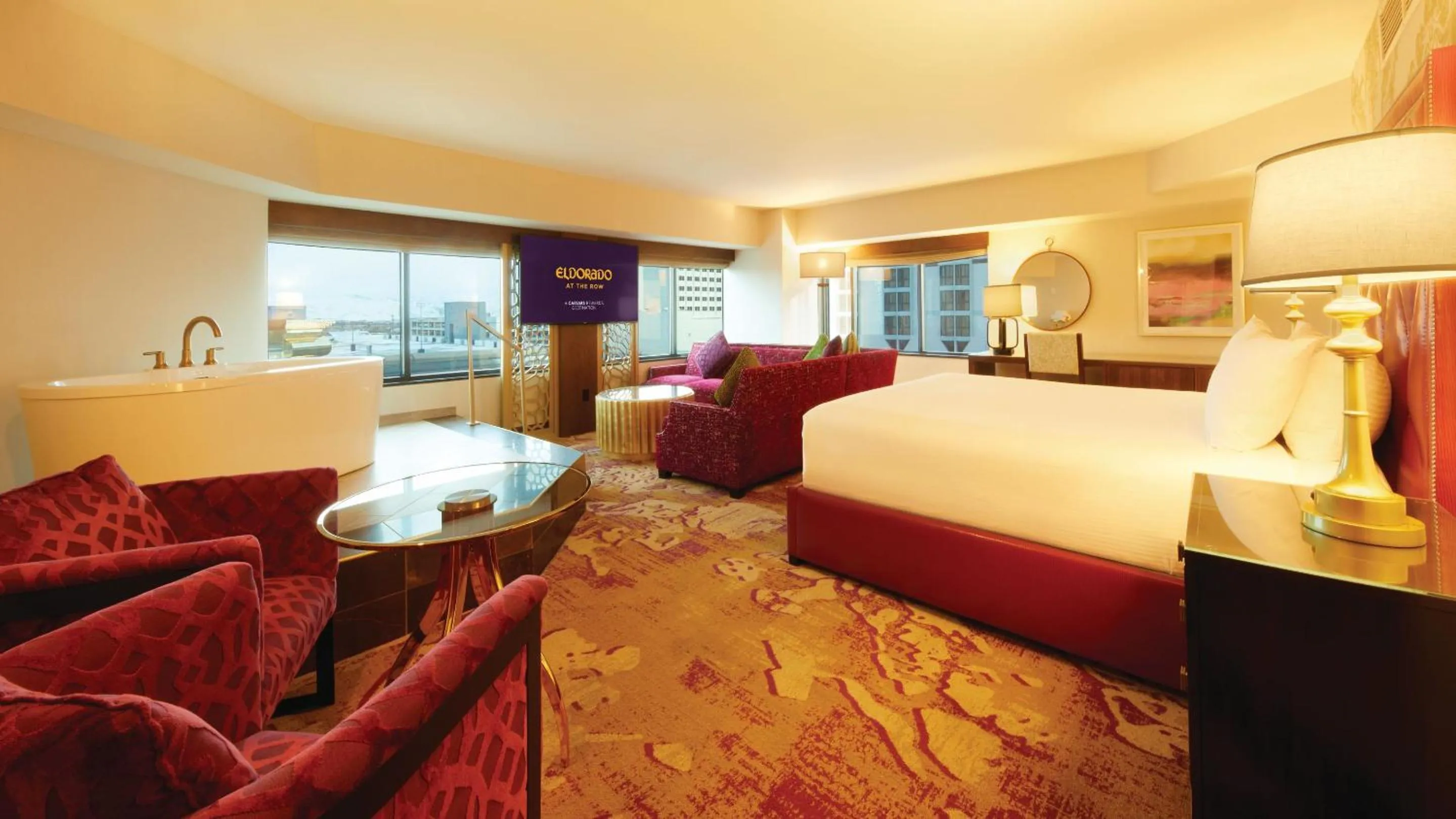 Bed in Eldorado Reno, A Caesars Destination