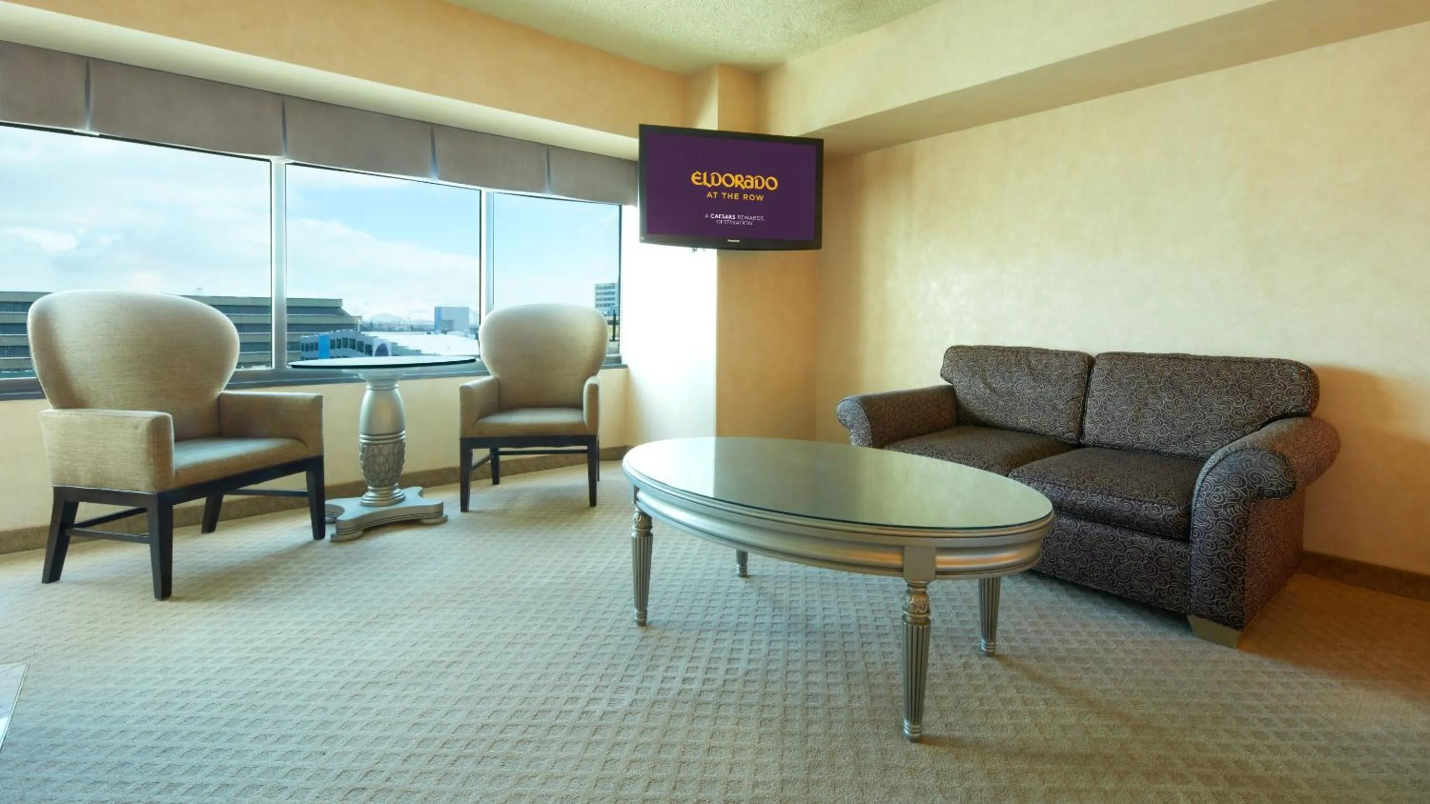 Seating area in Eldorado Reno, A Caesars Destination