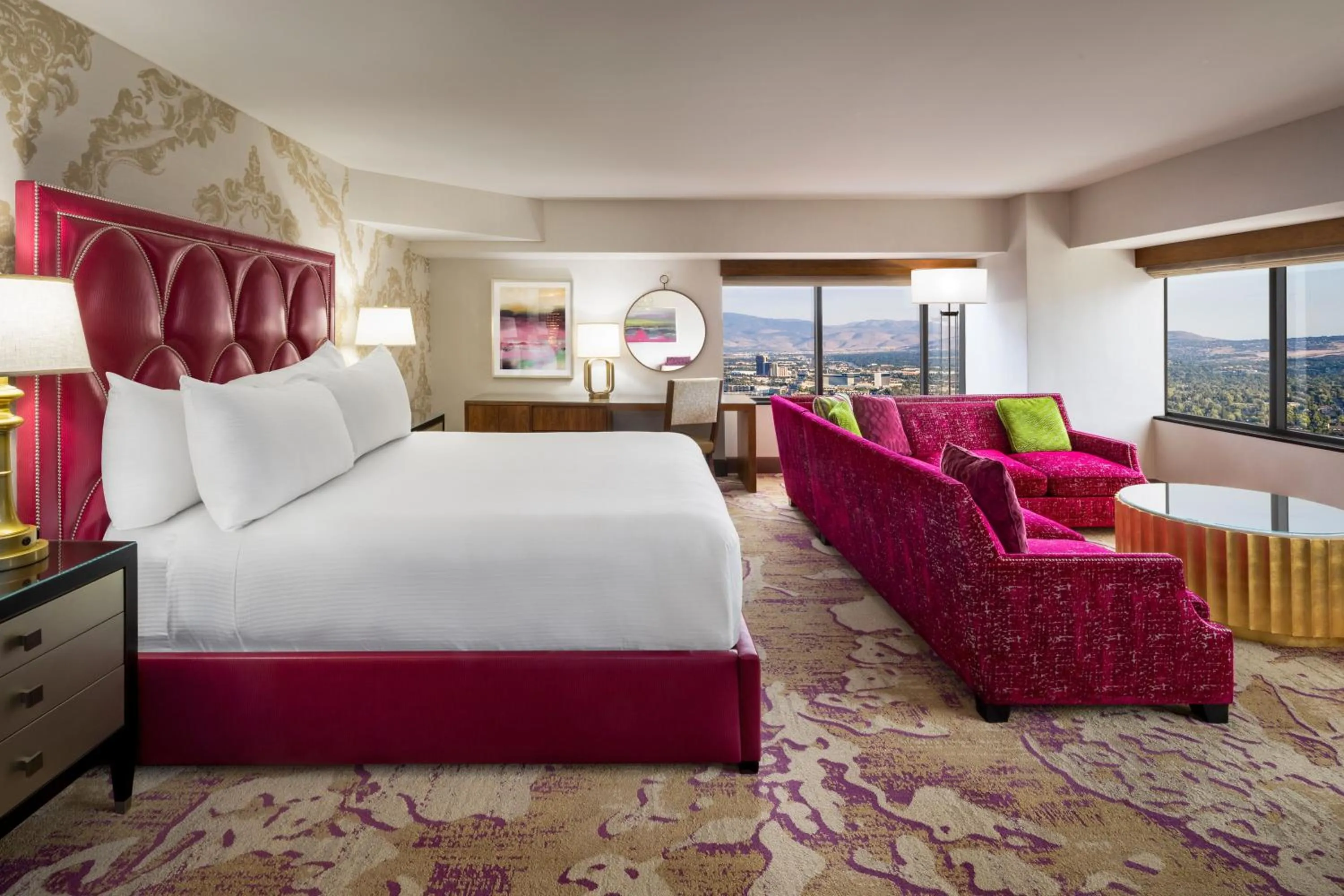 Bedroom, Bed in Eldorado Reno, A Caesars Destination