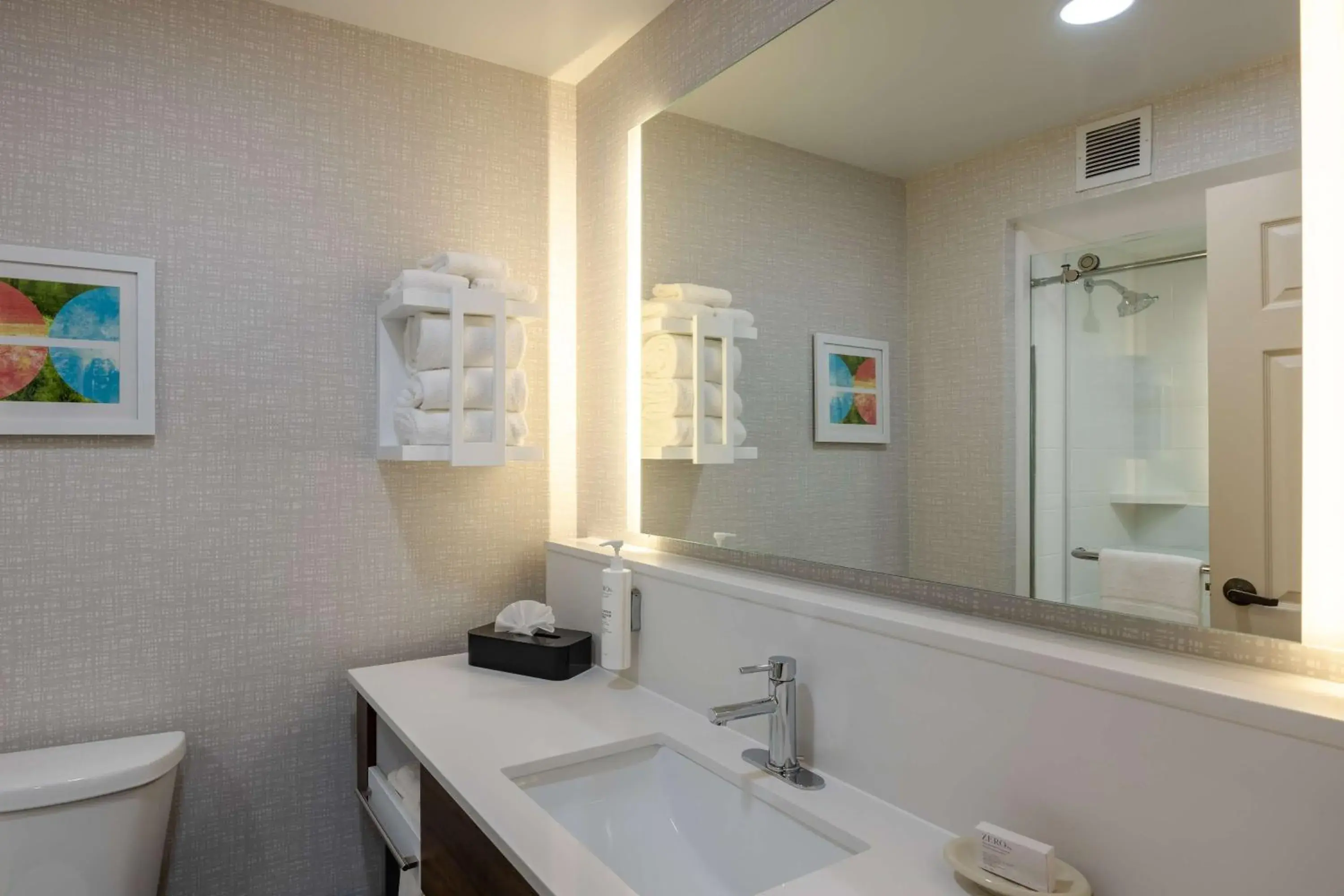 Bathroom in Hampton Inn & Suites Alpharetta Roswell Bathroom in Hampton Inn & Suites Alpharetta Roswell