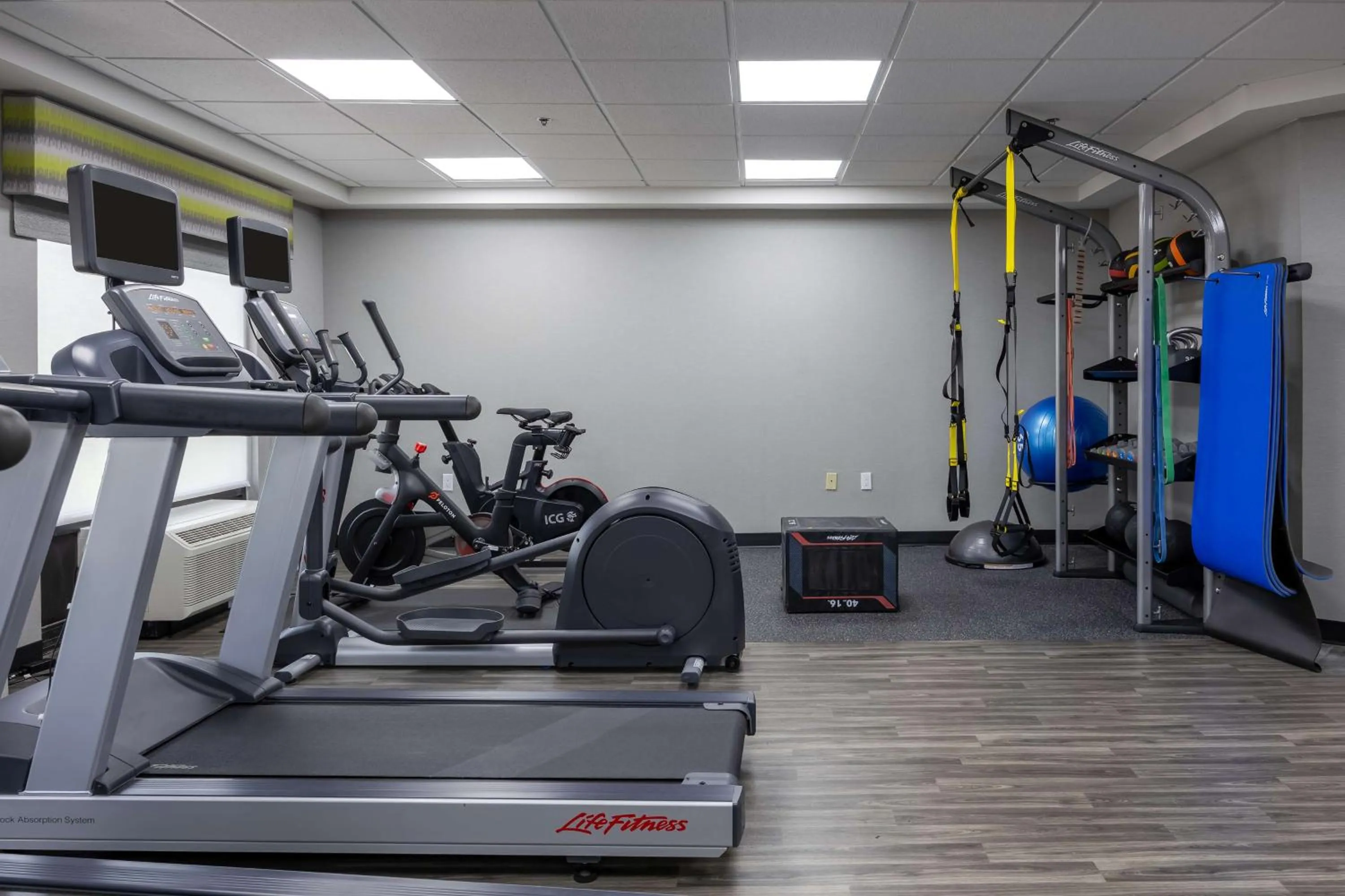 Fitness centre/facilities in Hampton Inn & Suites Alpharetta Roswell