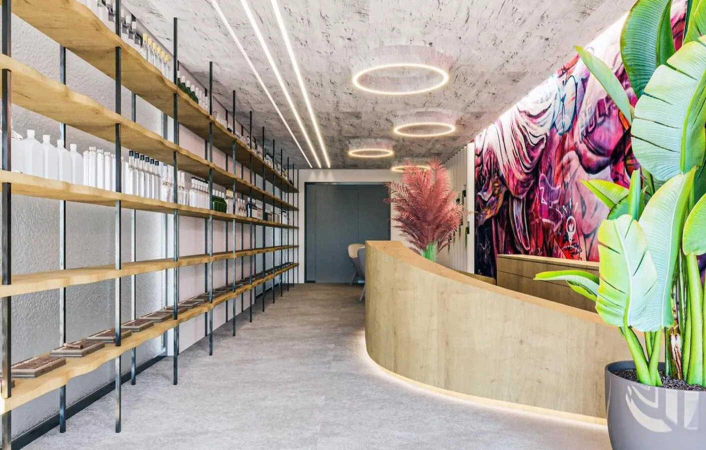 Lobby or reception in Asi Rooftop Hotel