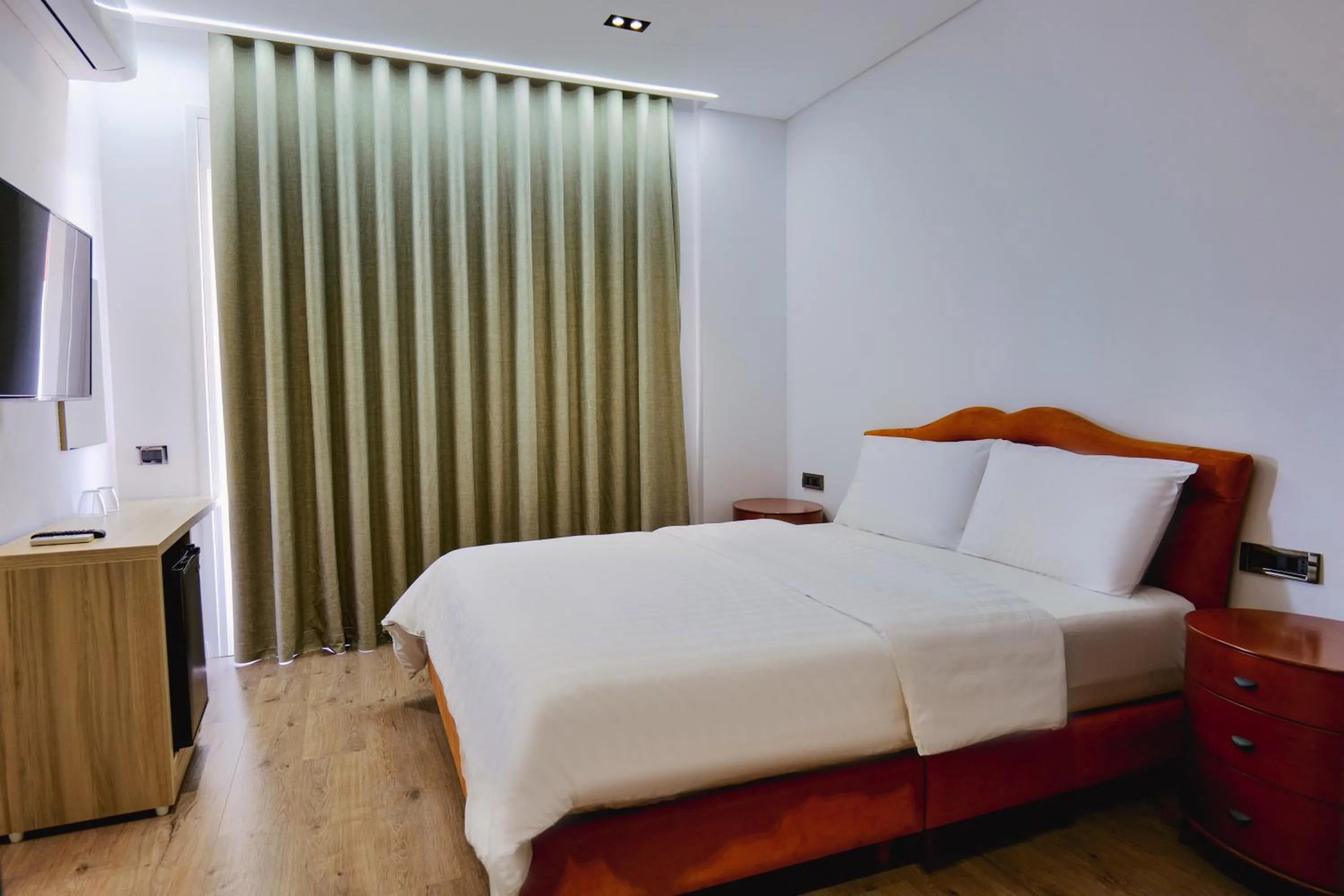 Bed in Asi Rooftop Hotel