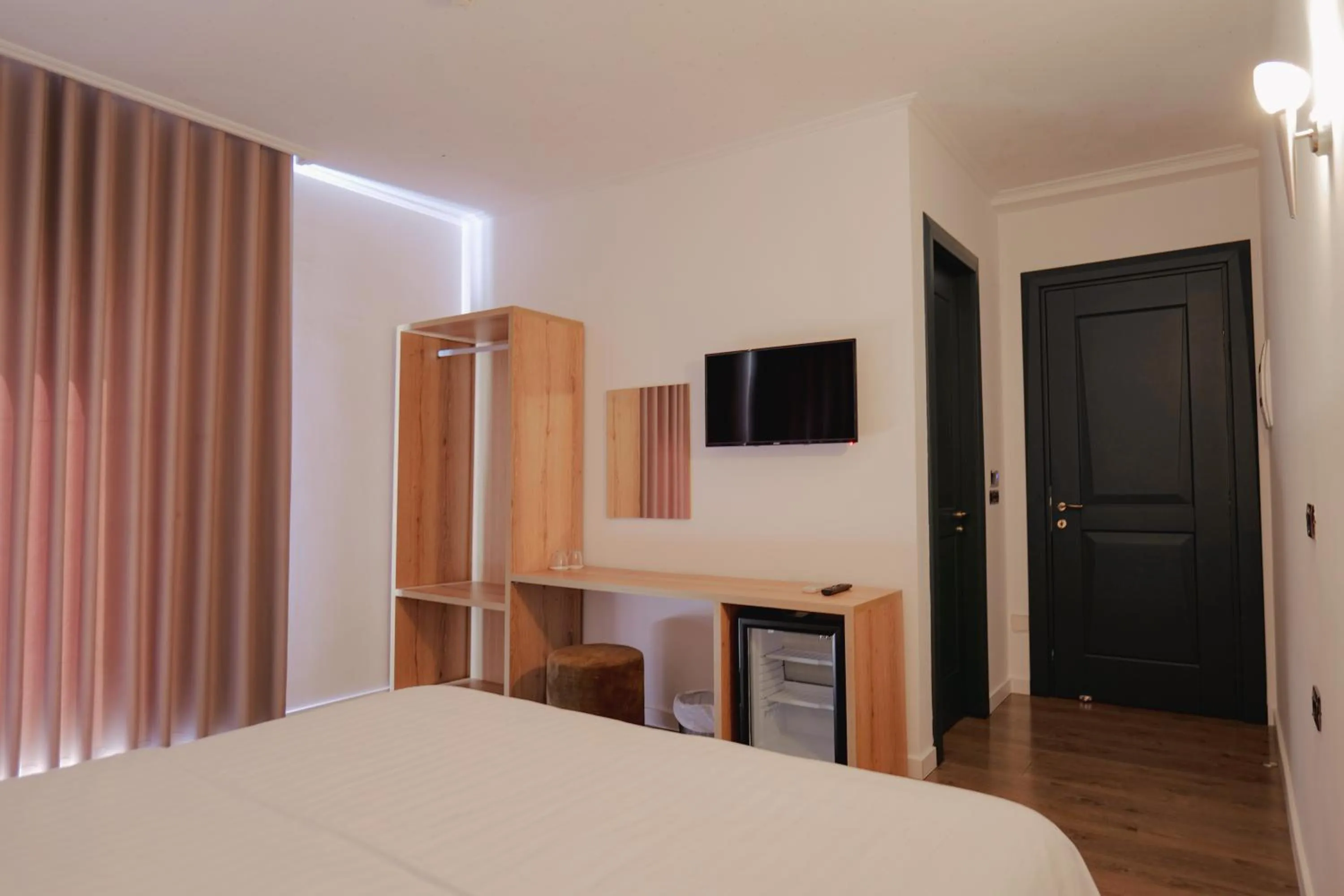 Bed in Asi Rooftop Hotel