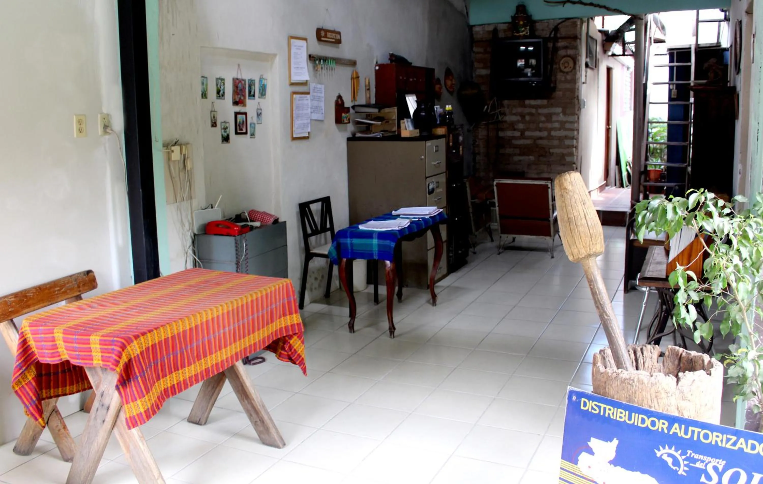 Lobby or reception in Ximenas Guest House