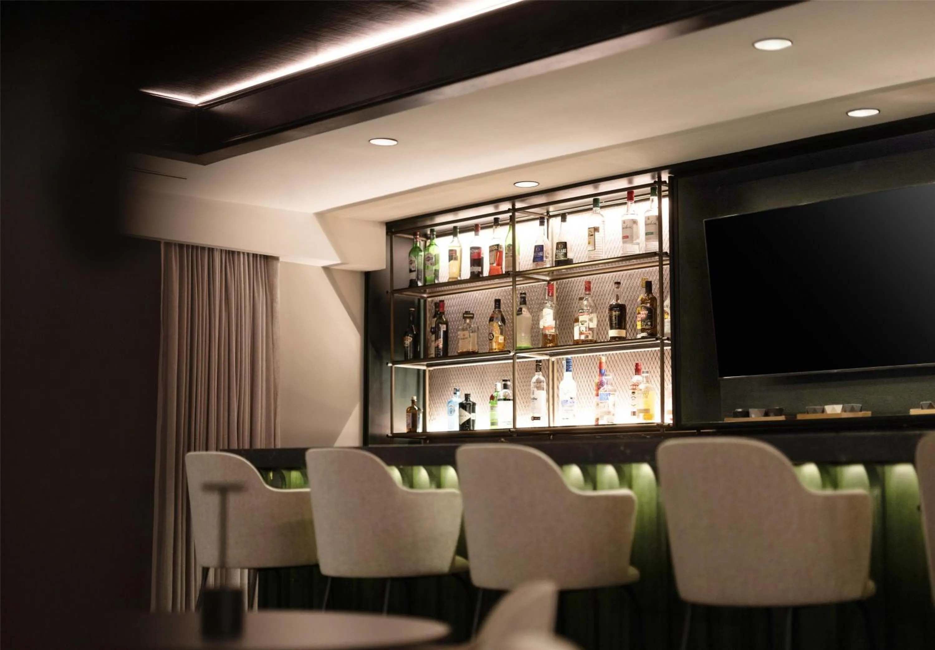 Lounge or bar in Hilton Mexico City Airport