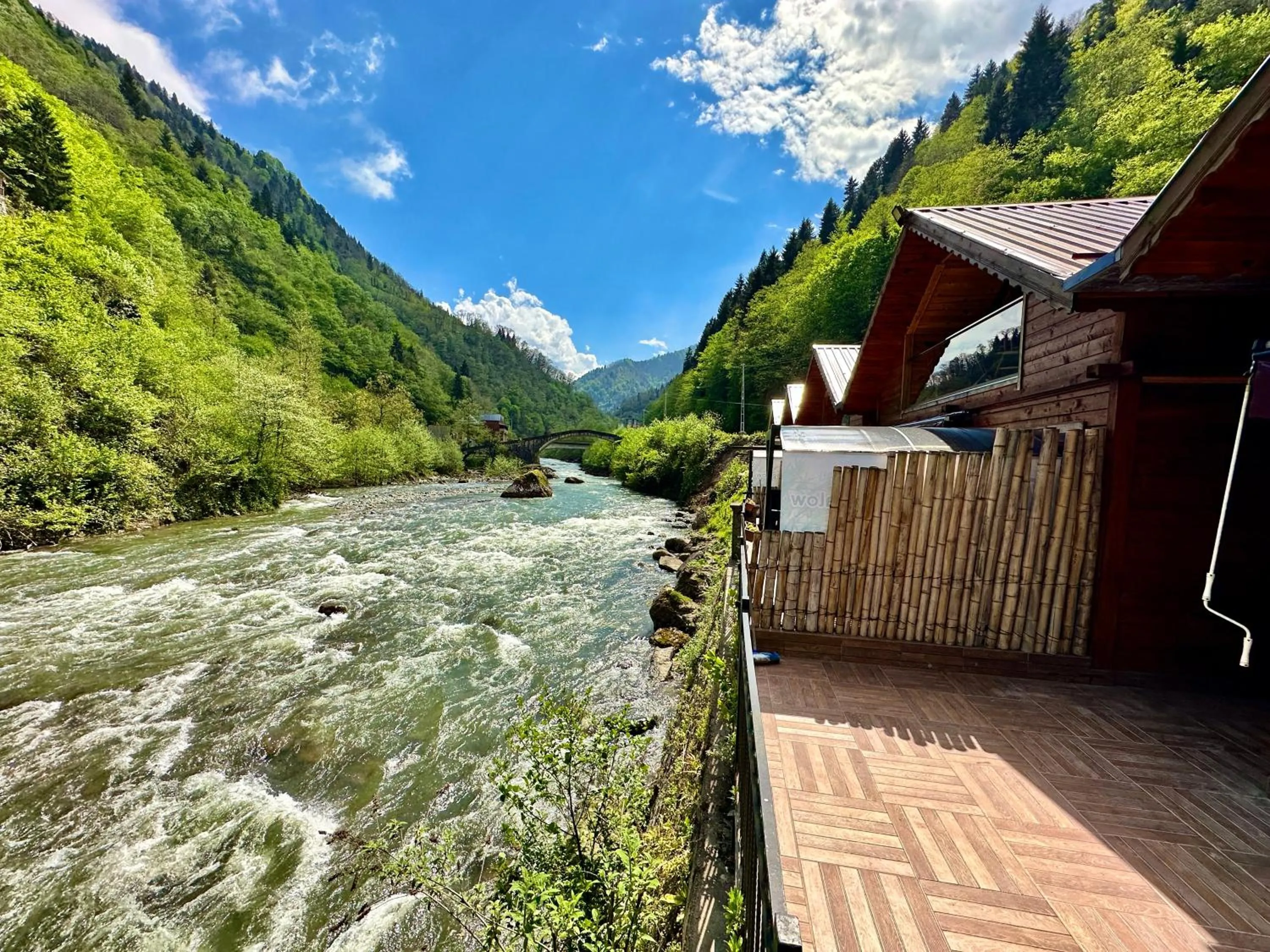 Balcony/Terrace in TUVA VİLLA Bungalov