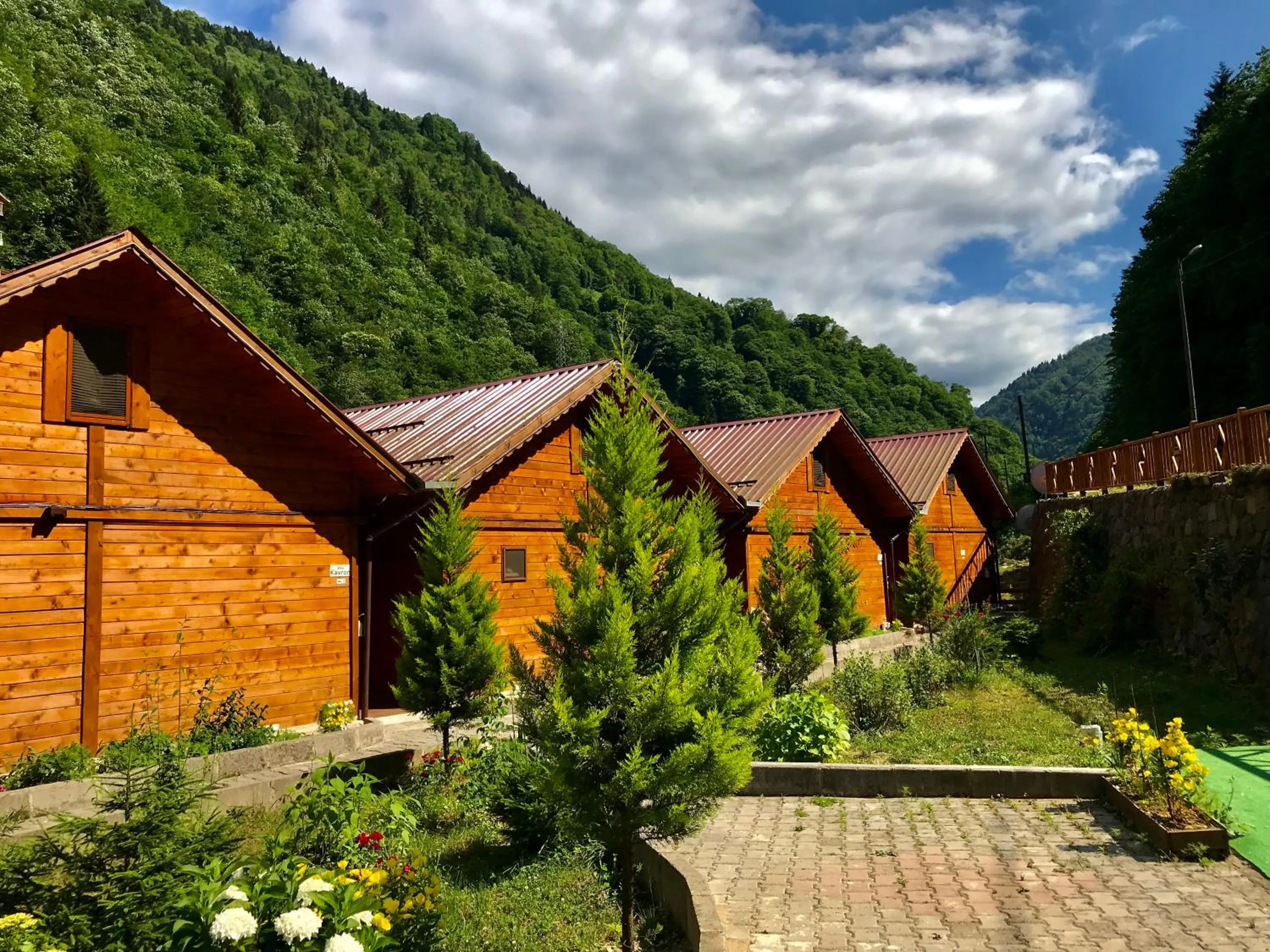 Garden in TUVA VİLLA Bungalov