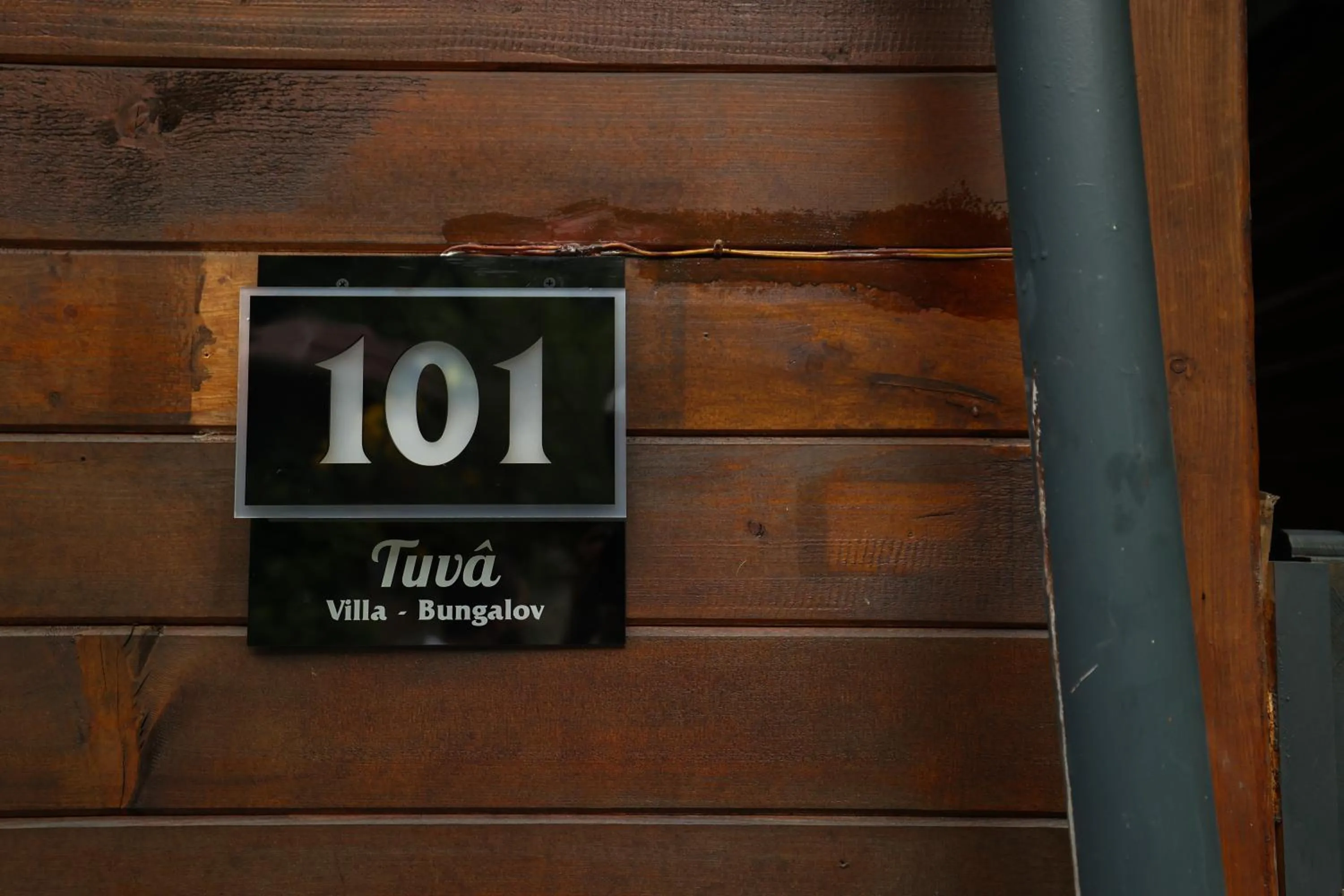 Logo/Certificate/Sign in TUVA VİLLA Bungalov