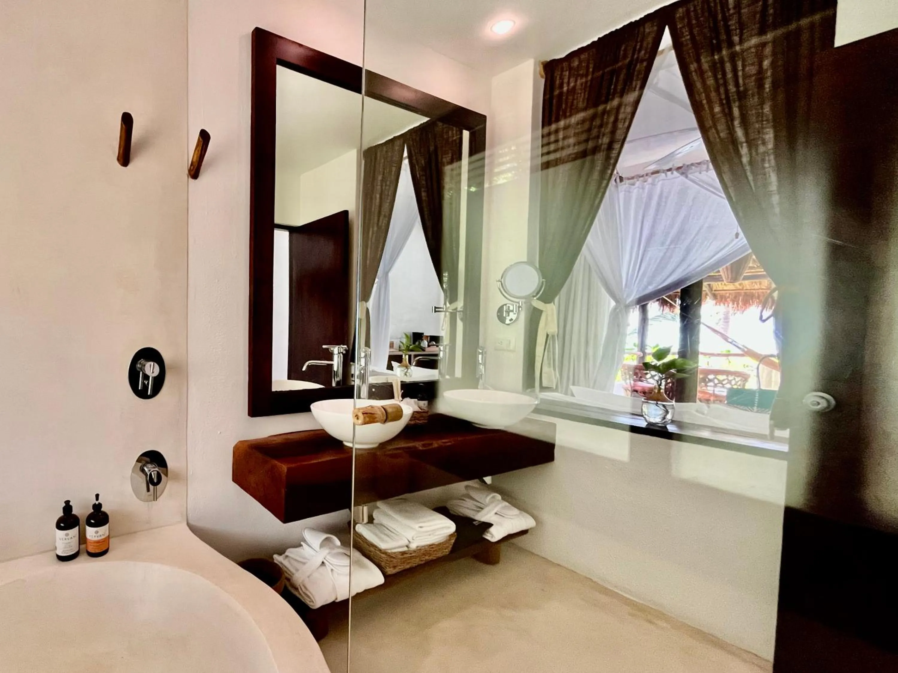 Bathroom in The Beach Tulum Hotel