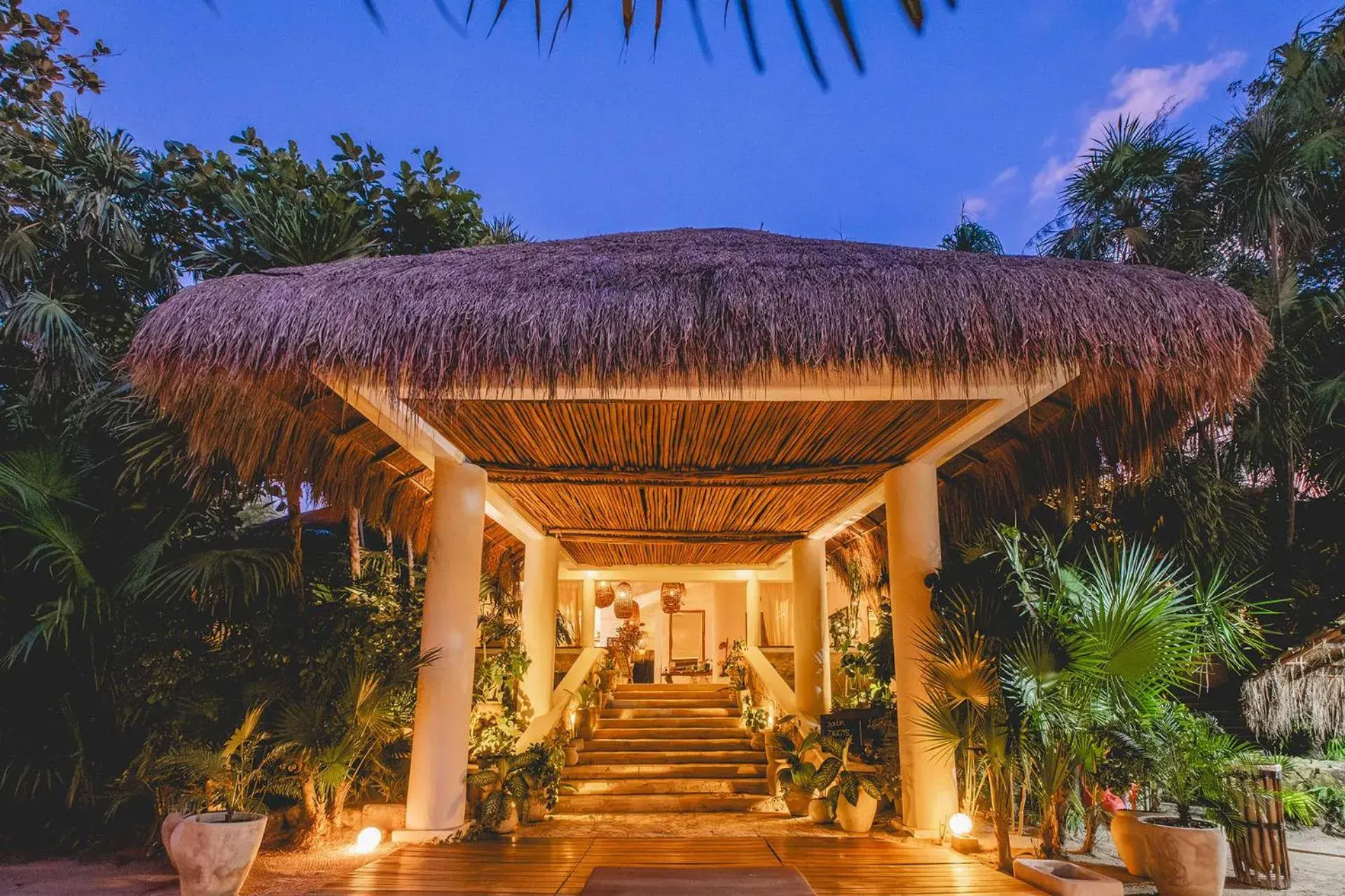 Facade/entrance in The Beach Tulum Hotel Facade/entrance in The Beach Tulum Hotel