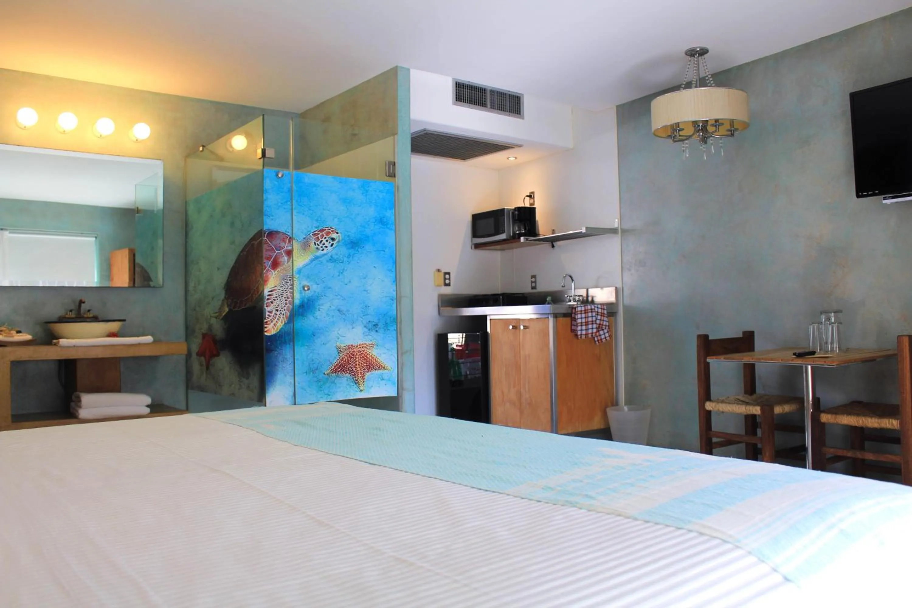 Bed in Hotel Rio Malecon