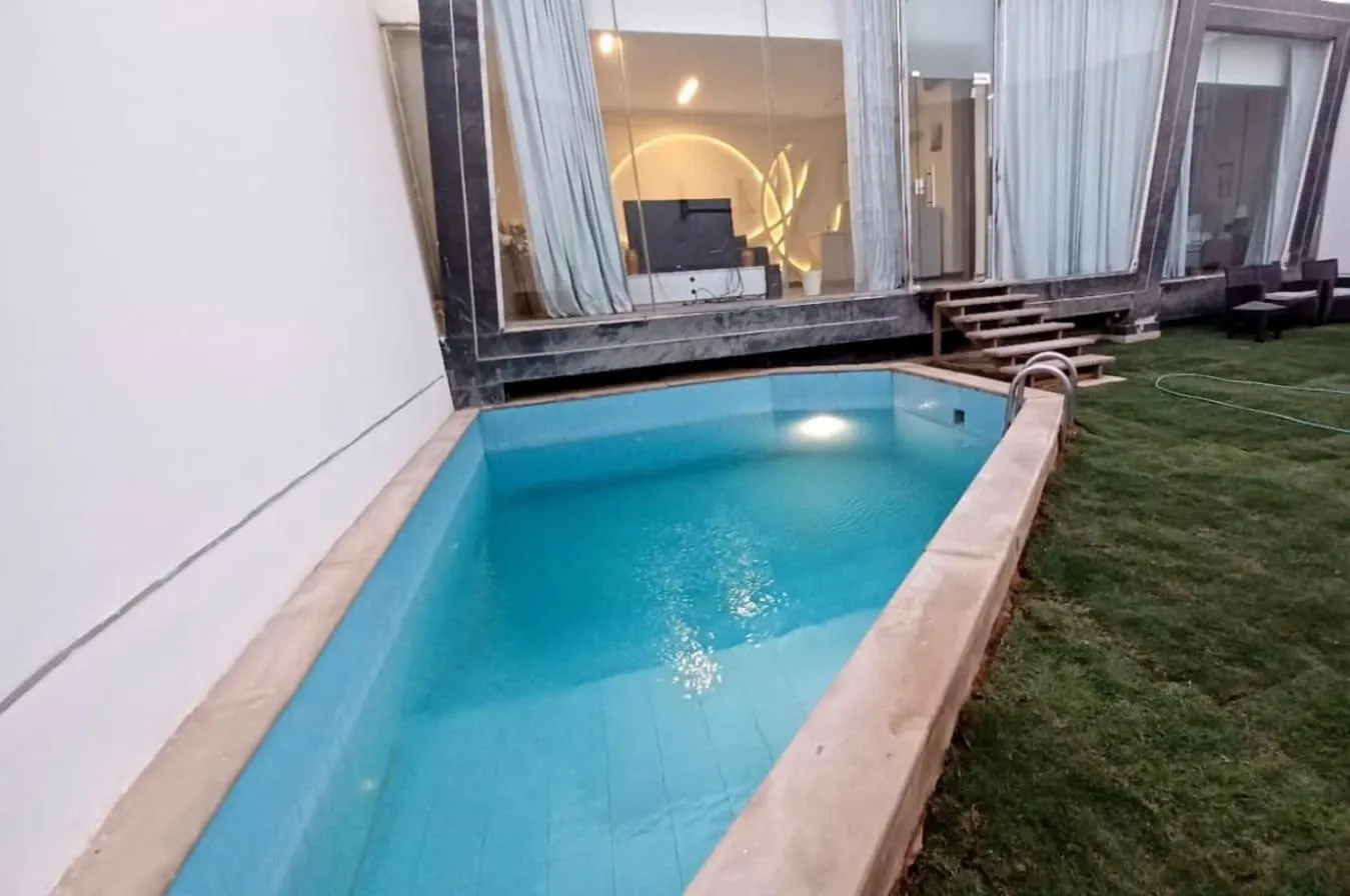 Swimming pool in Al Maqsd Chalets