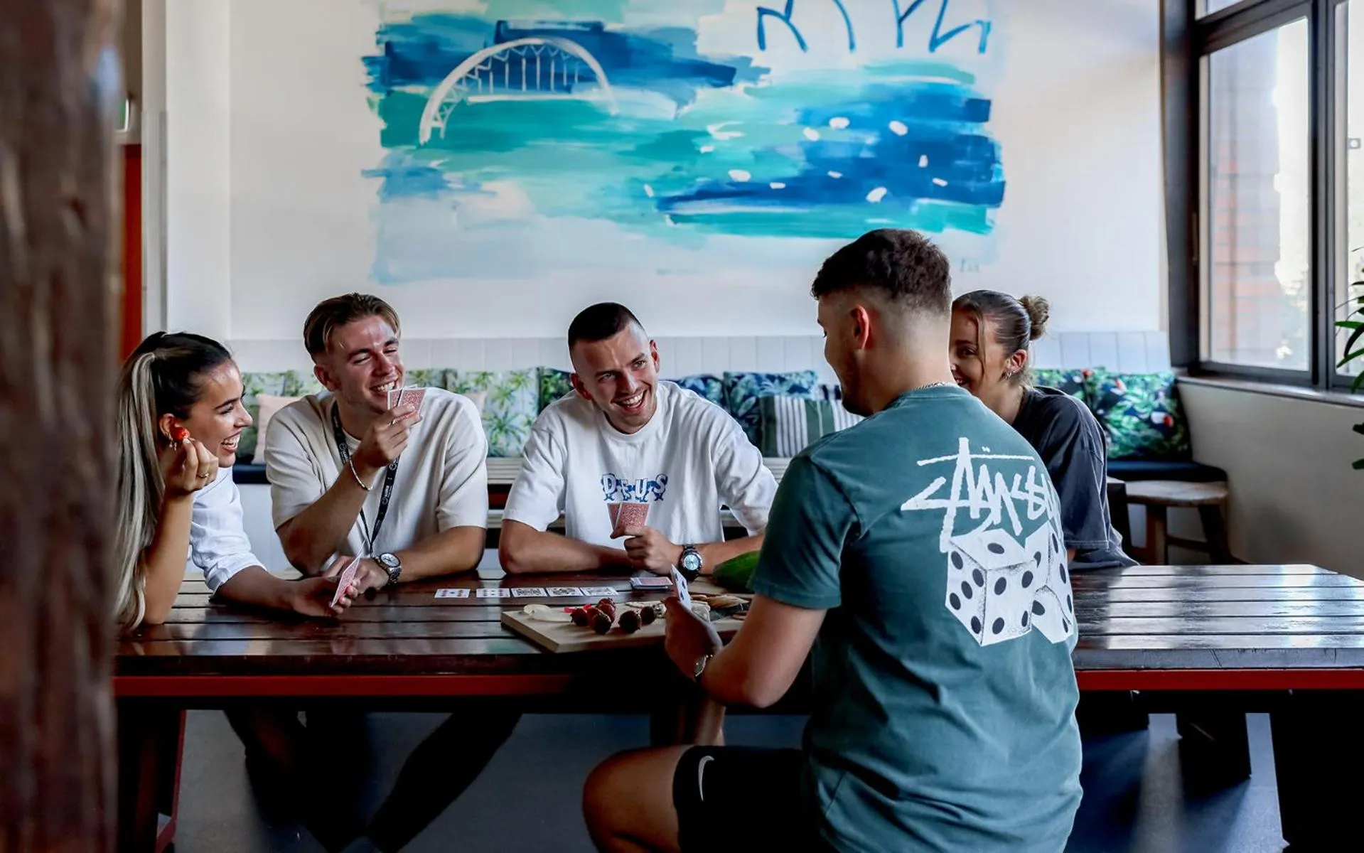 Communal lounge/ TV room in Wake Up! Sydney Central