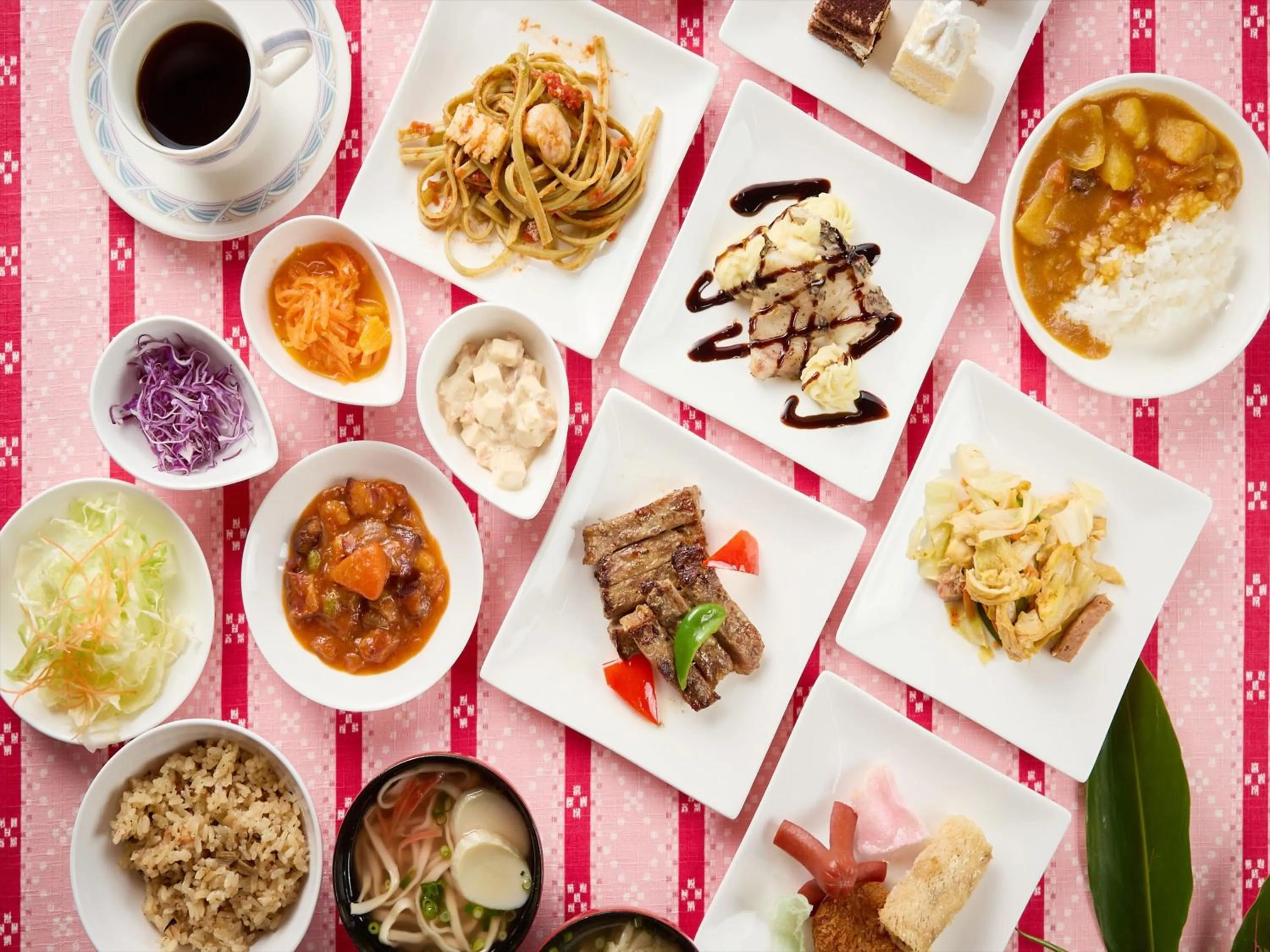 Dinner in Hotel Miyuki Beach