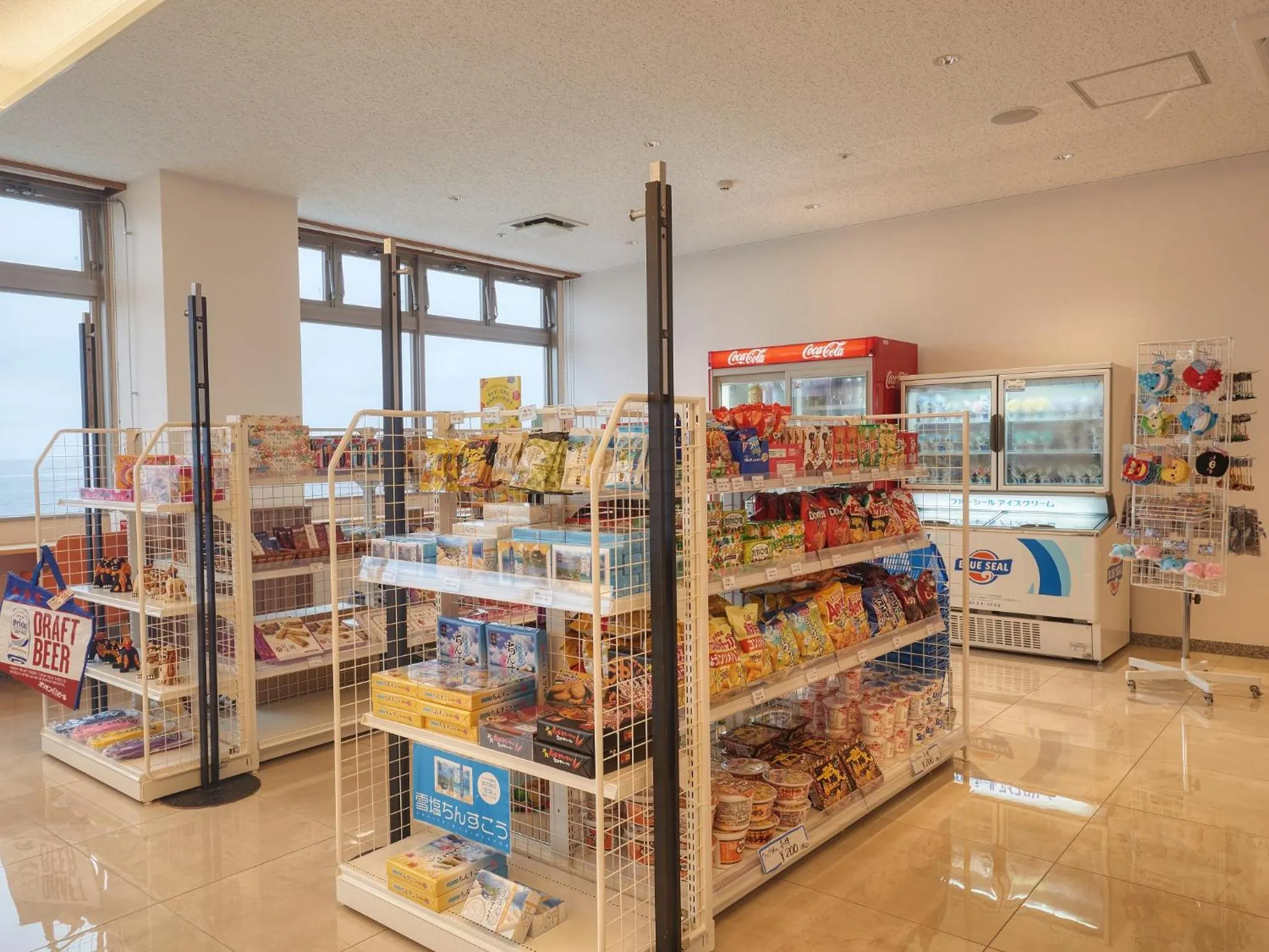 Shopping Area in Hotel Miyuki Beach