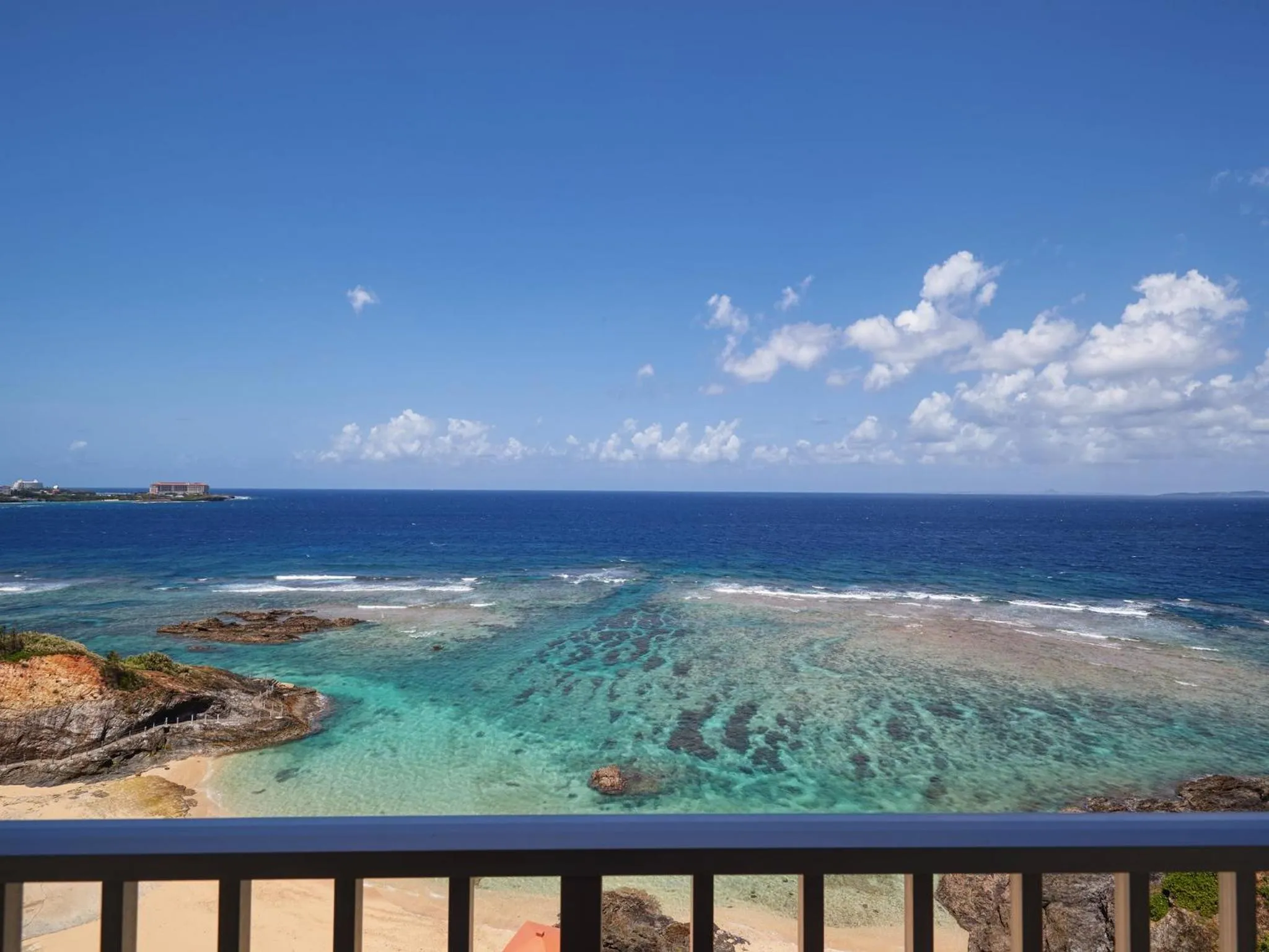 Natural landscape in Hotel Miyuki Beach