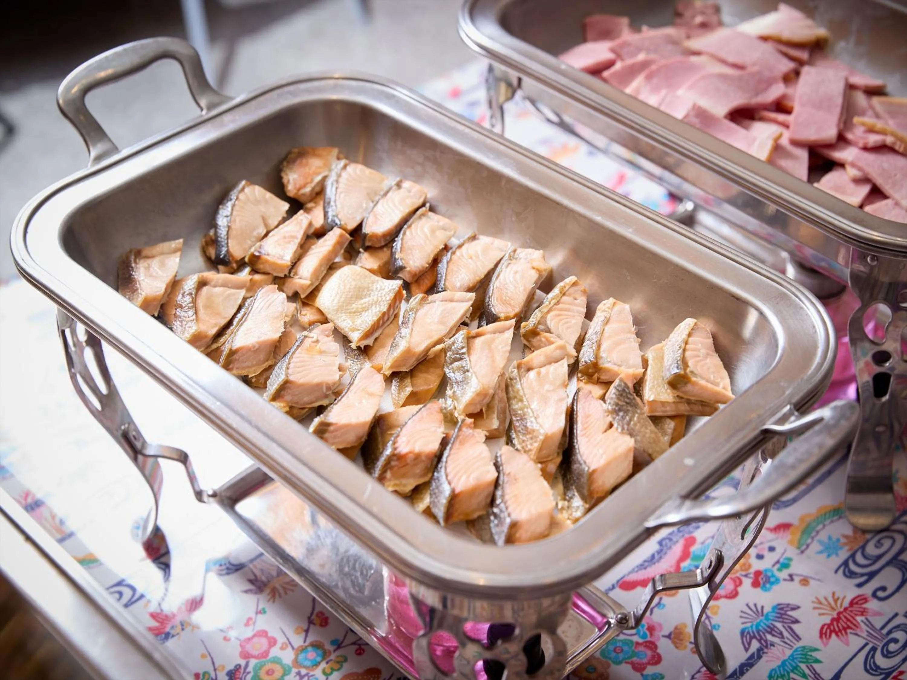 Breakfast in Hotel Miyuki Beach