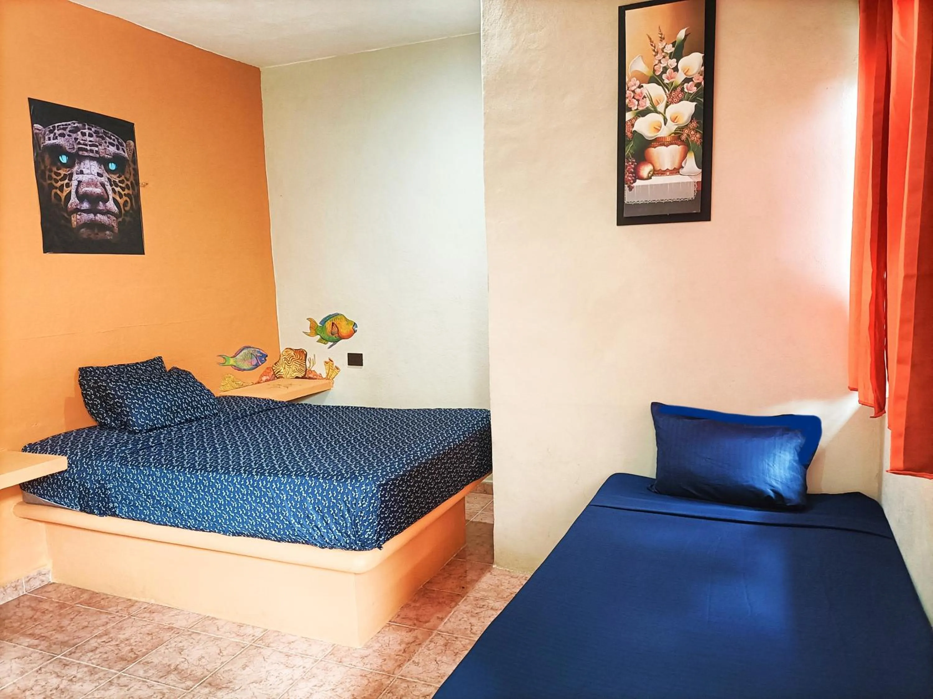 Bed in El Ultimo Maya