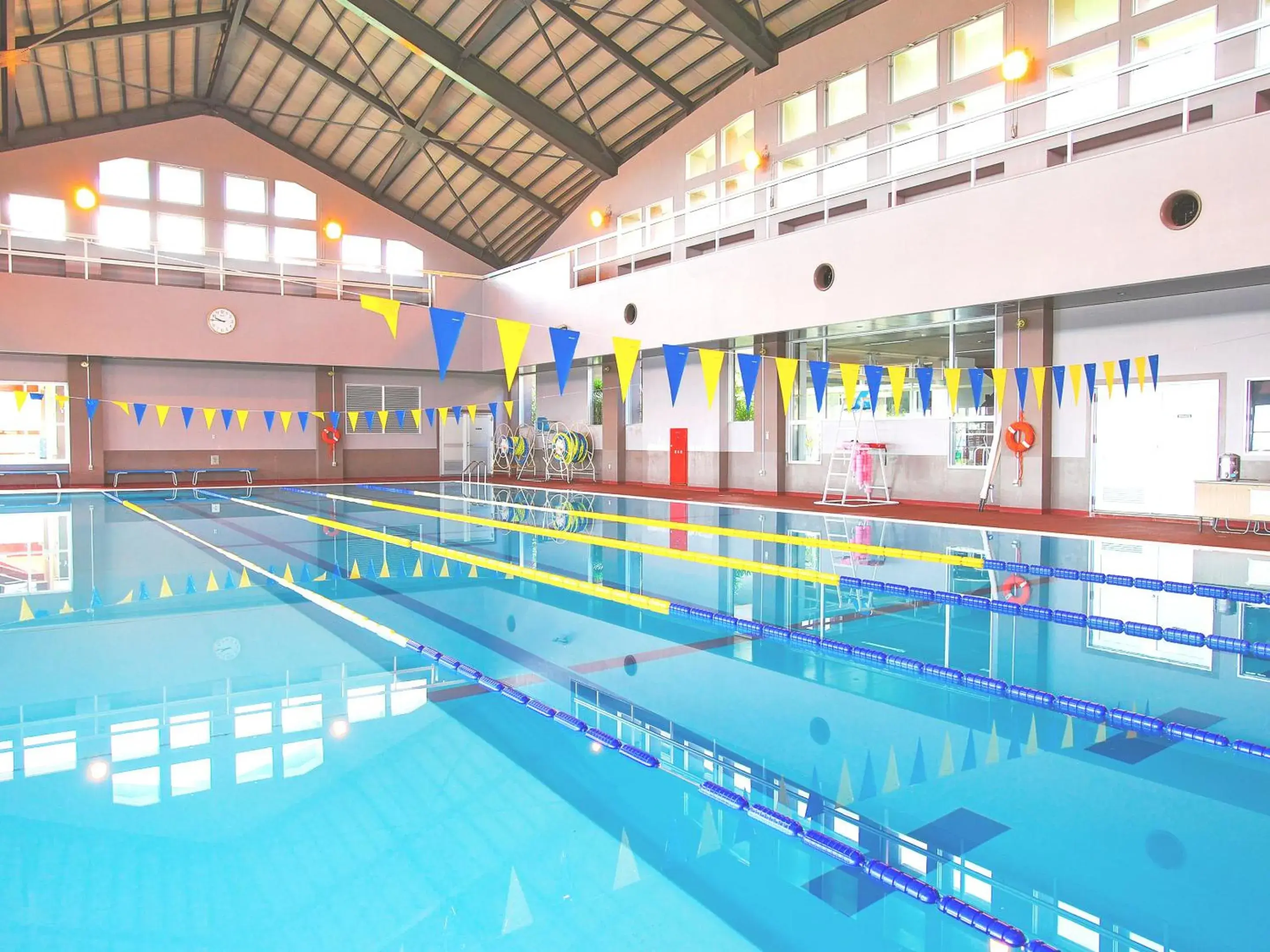 Swimming pool in The Yuinchi Hotel Nanjo Swimming pool in The Yuinchi Hotel Nanjo