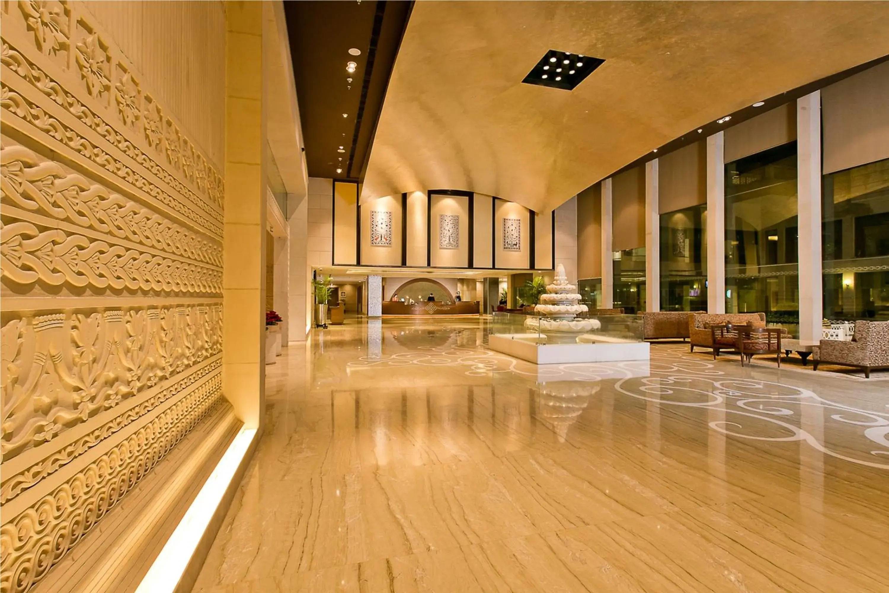 Lobby or reception in The Lalit Jaipur Lobby or reception in The Lalit Jaipur