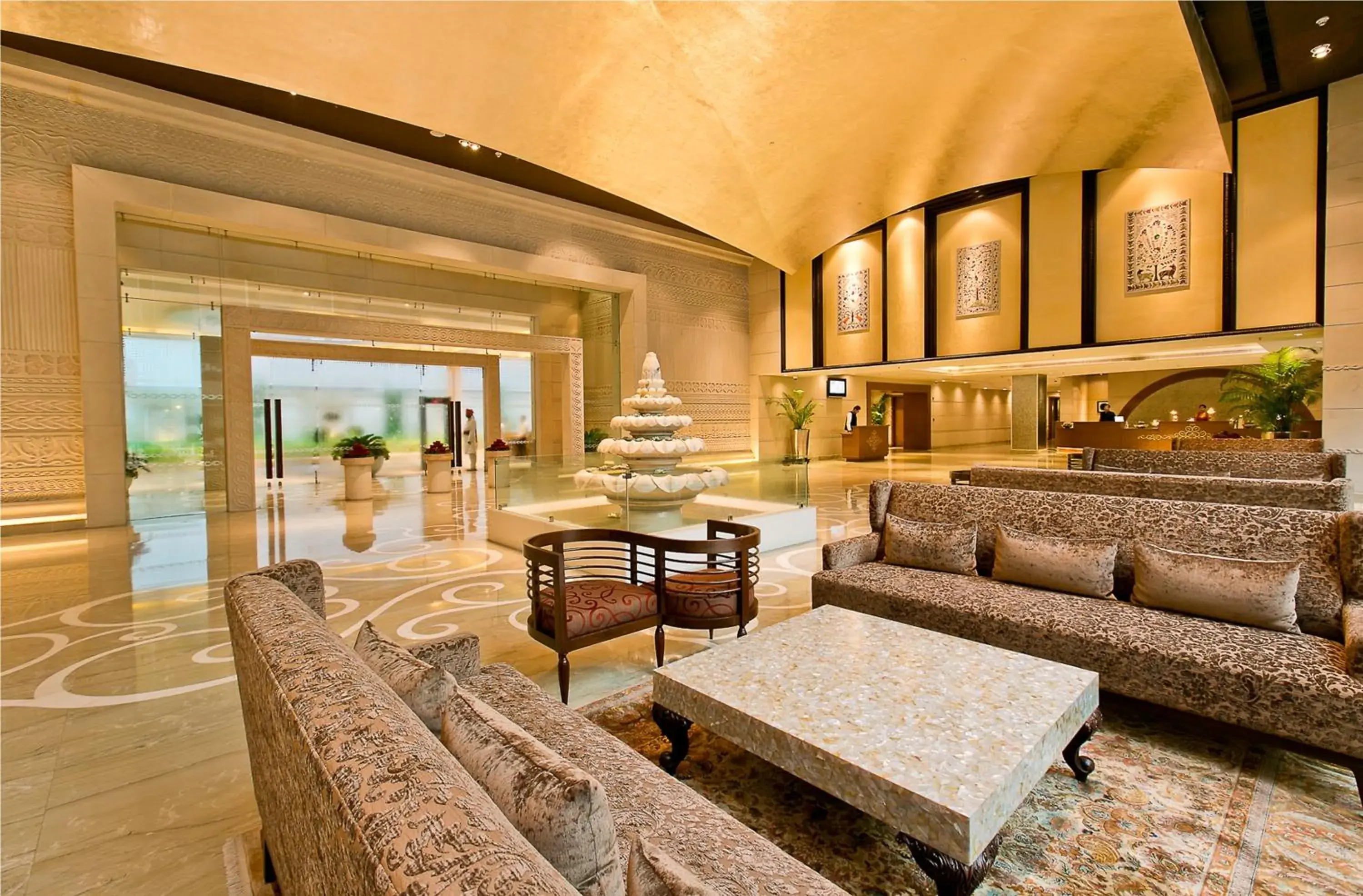 Lobby or reception in The Lalit Jaipur Lobby or reception in The Lalit Jaipur