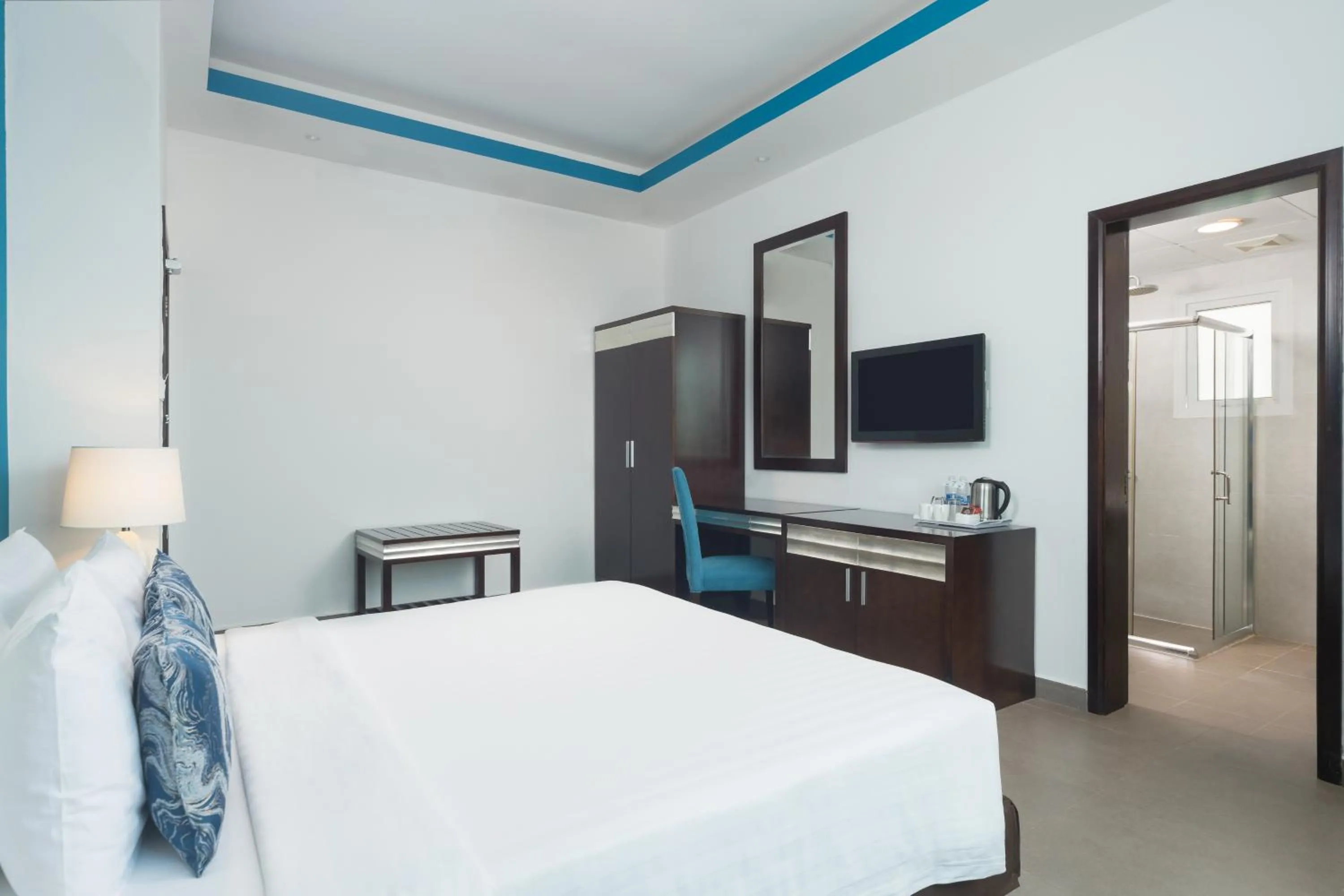Bedroom, Bed in Al Hail Waves Hotel Managed By Centara