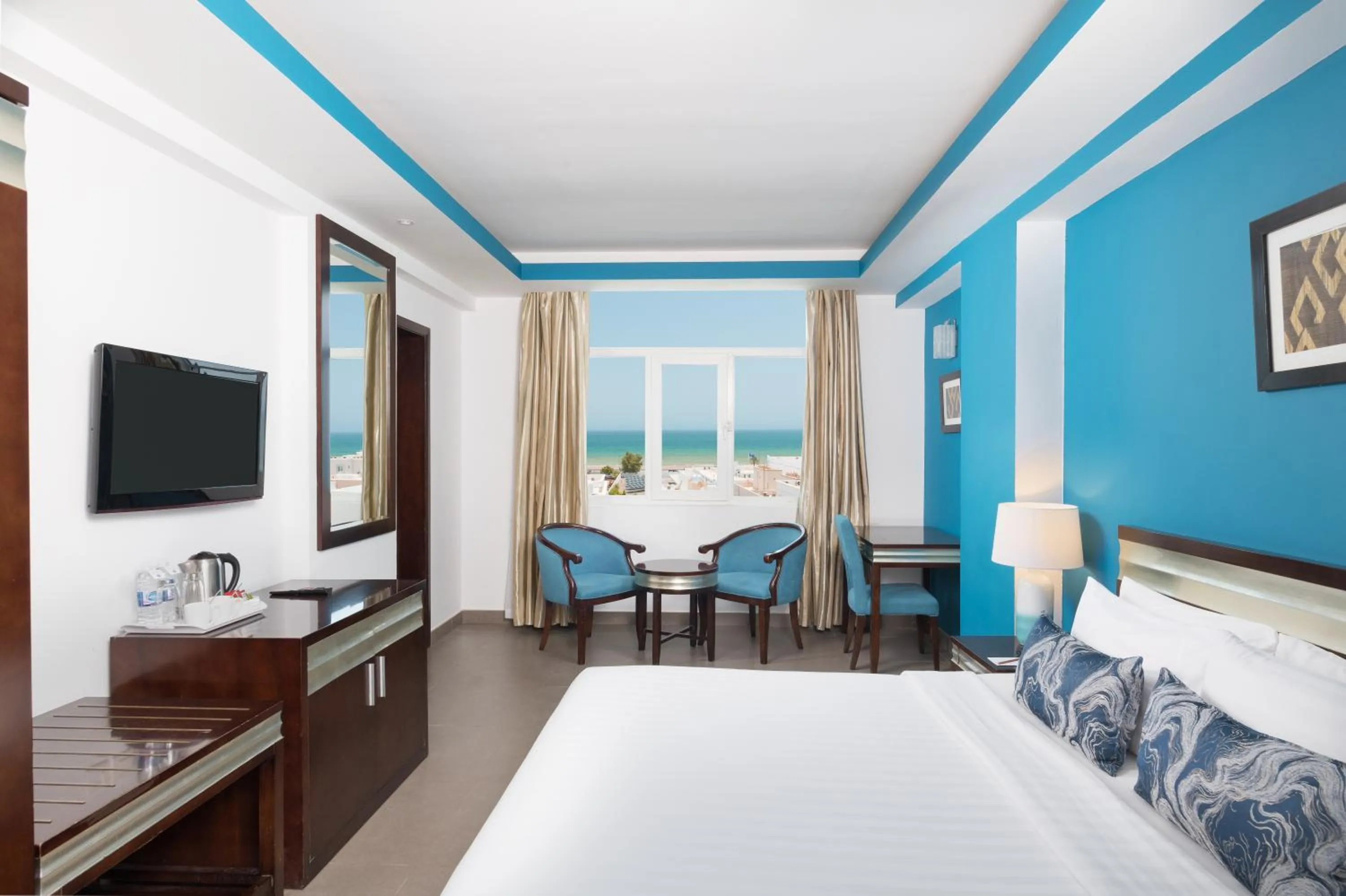 Bedroom, Bed in Al Hail Waves Hotel Managed By Centara