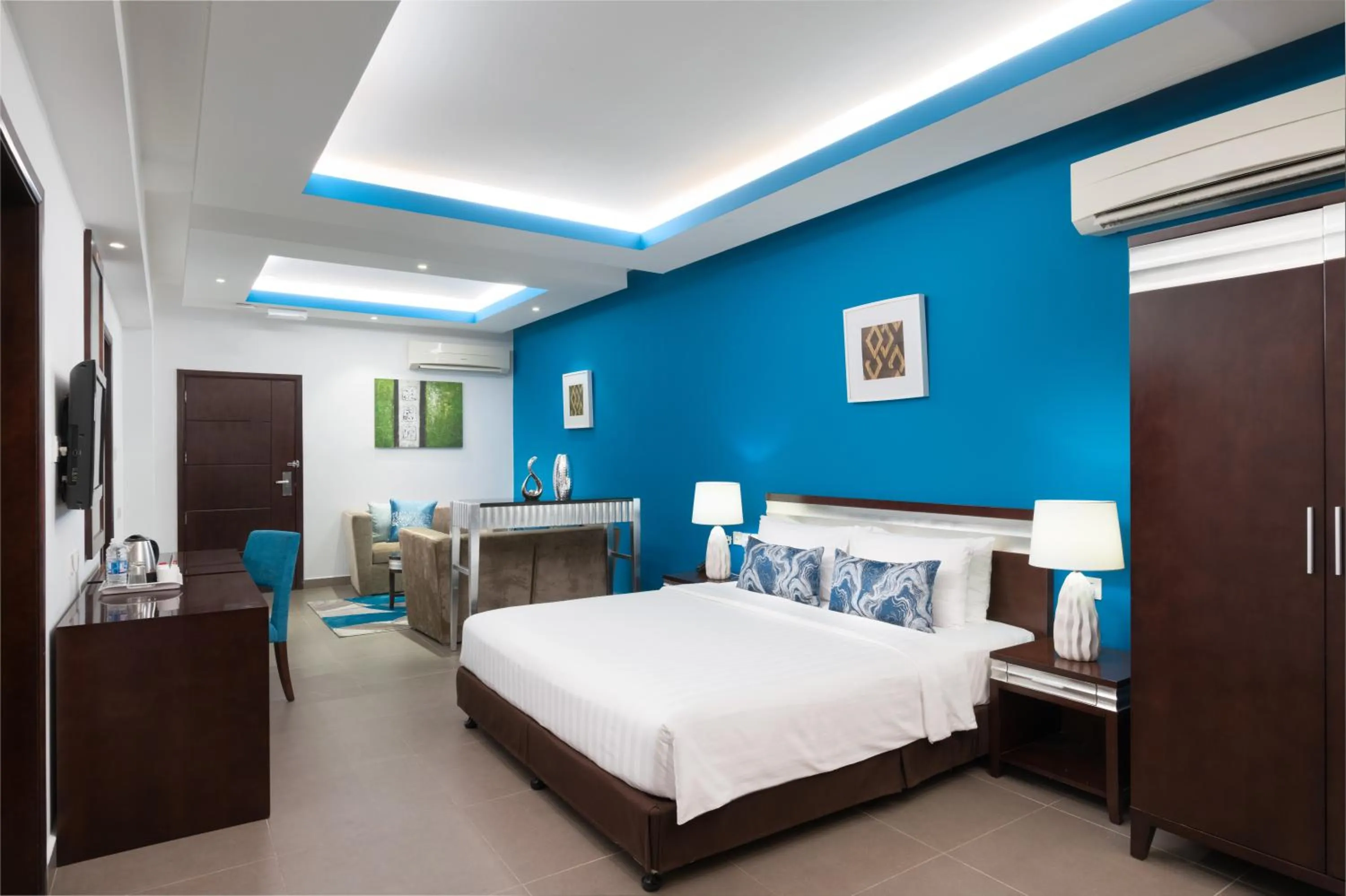 Bedroom, Bed in Al Hail Waves Hotel Managed By Centara