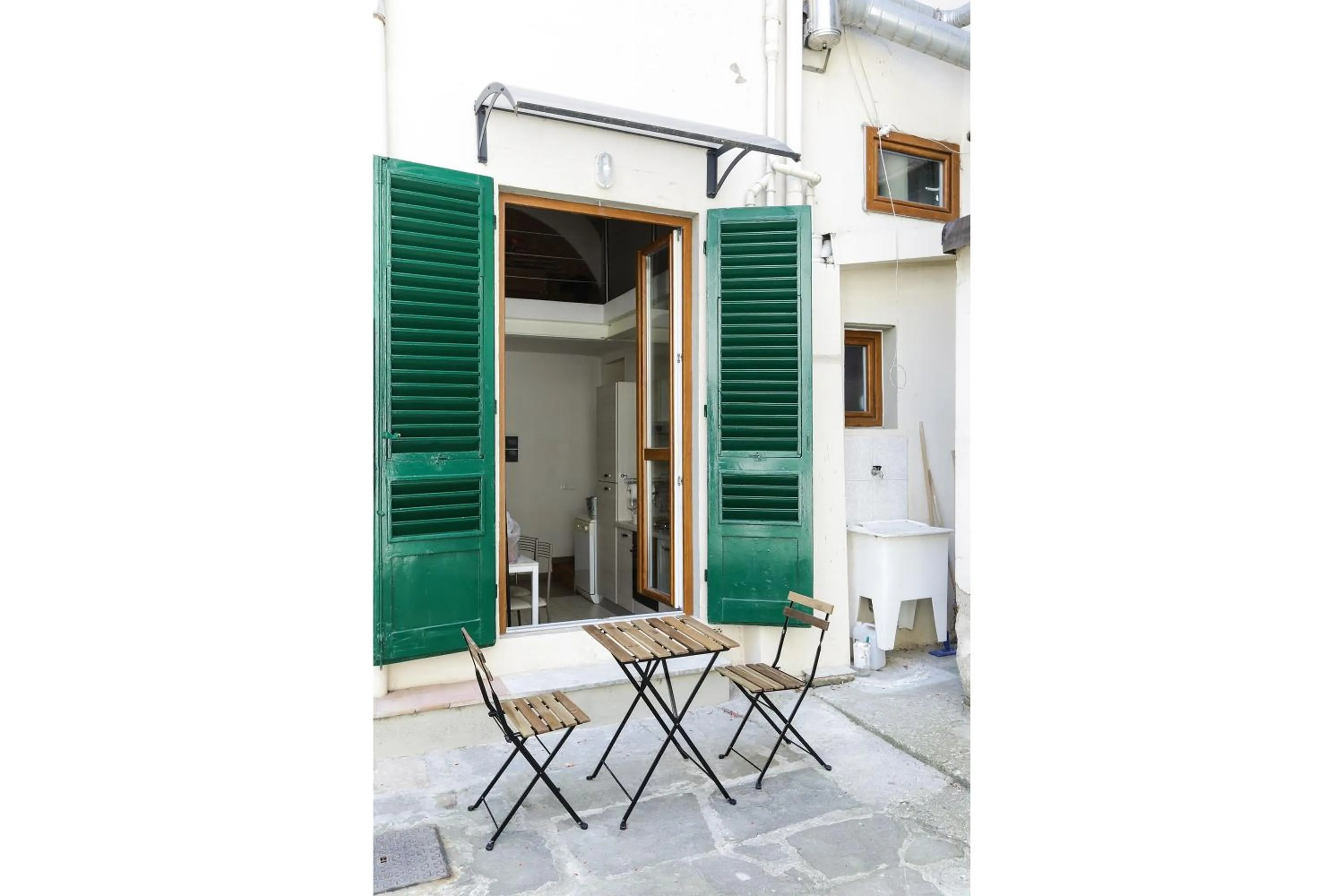 Balcony/Terrace in Florence Fortezza Apartment