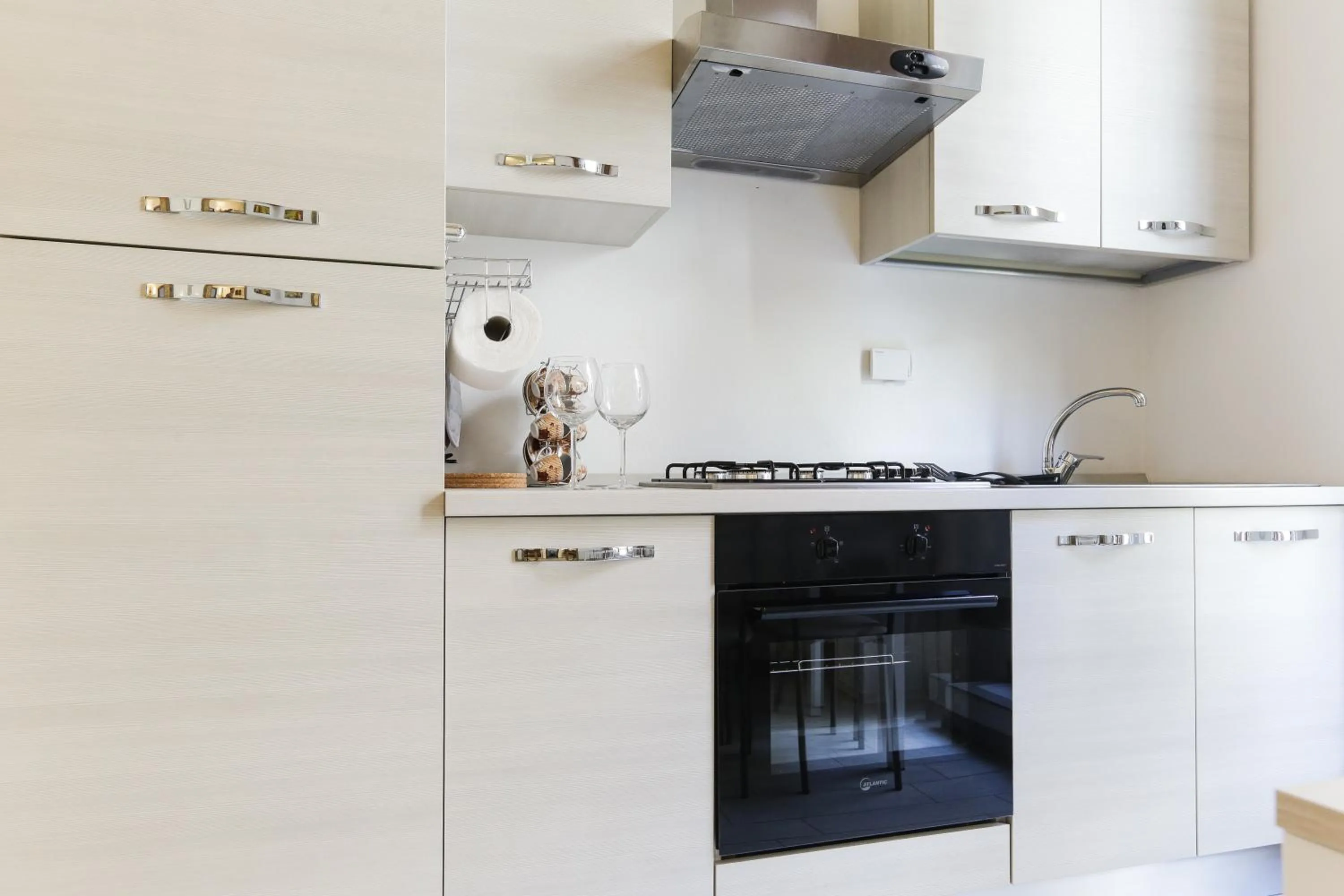 Kitchen or kitchenette in Florence Fortezza Apartment