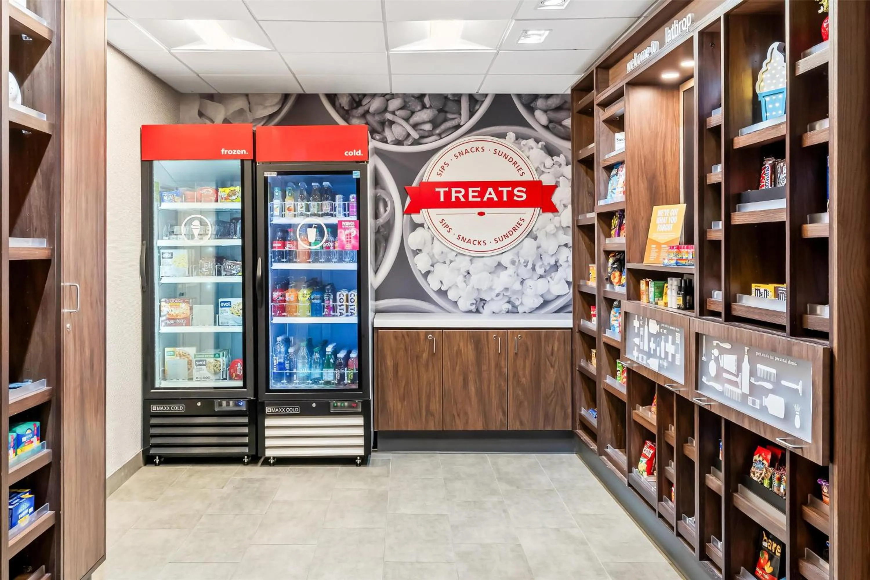 Restaurant/places to eat in Hampton Inn & Suites Lathrop