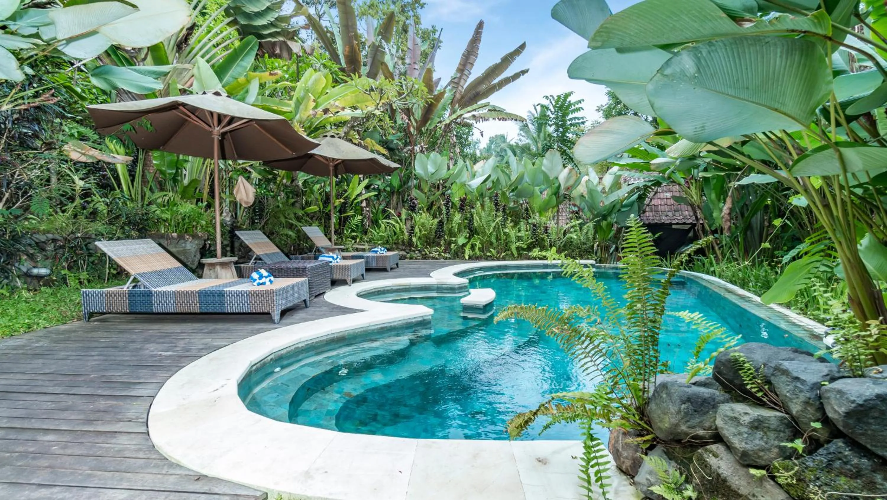 Natural landscape in Umah Tis Sebatu