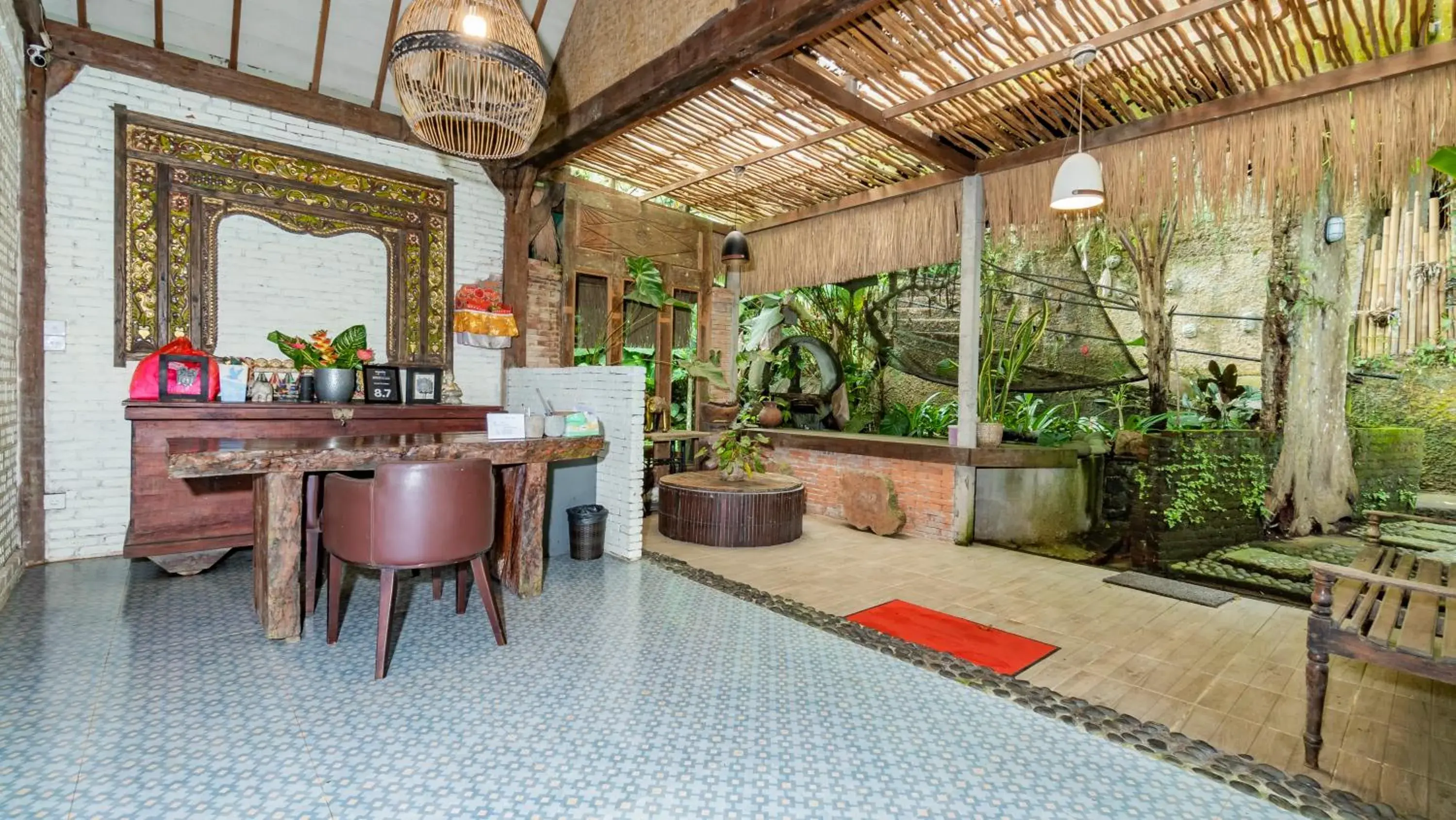 Lobby or reception in Umah Tis Sebatu Lobby or reception in Umah Tis Sebatu