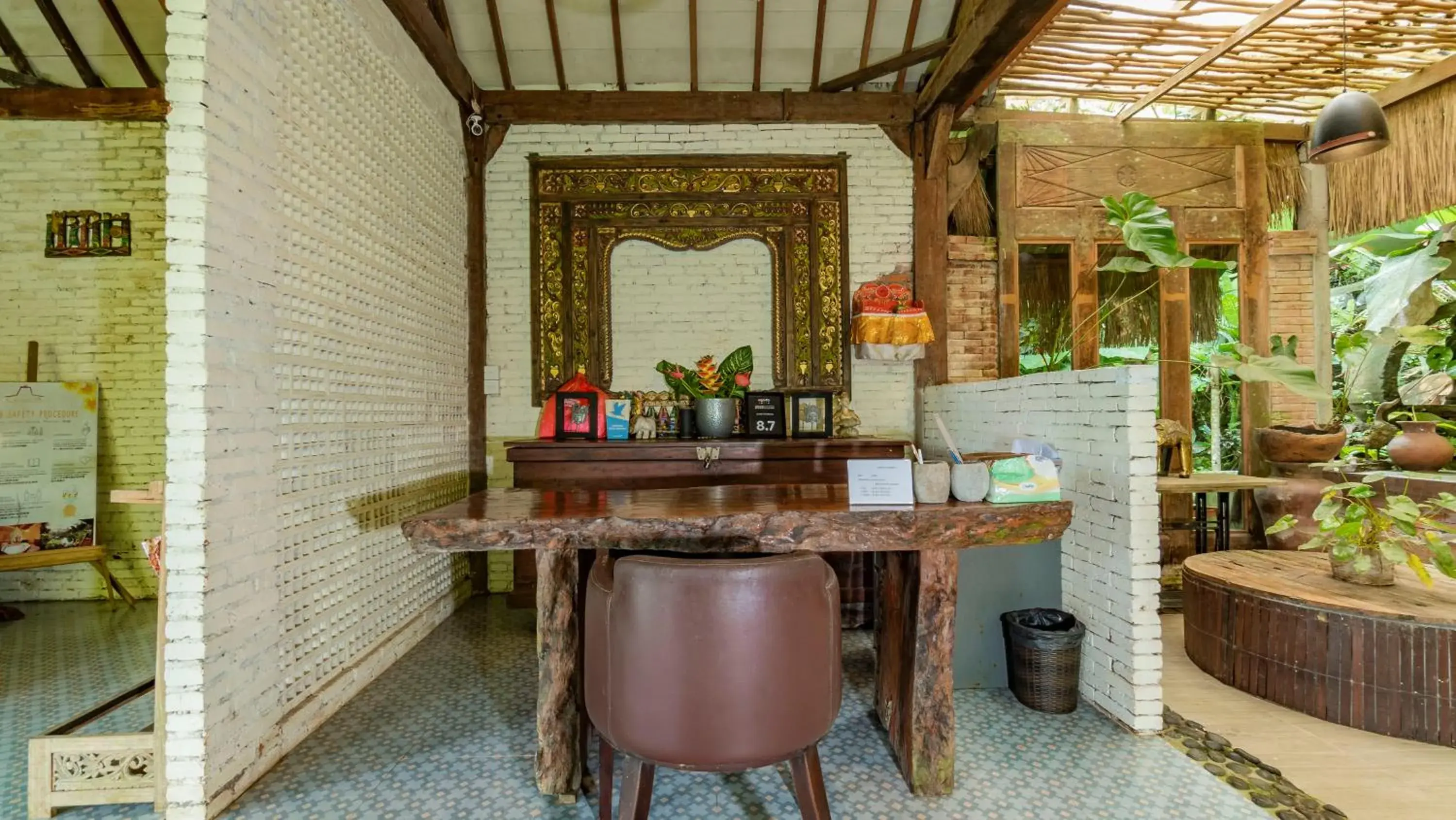 Lobby or reception in Umah Tis Sebatu Lobby or reception in Umah Tis Sebatu