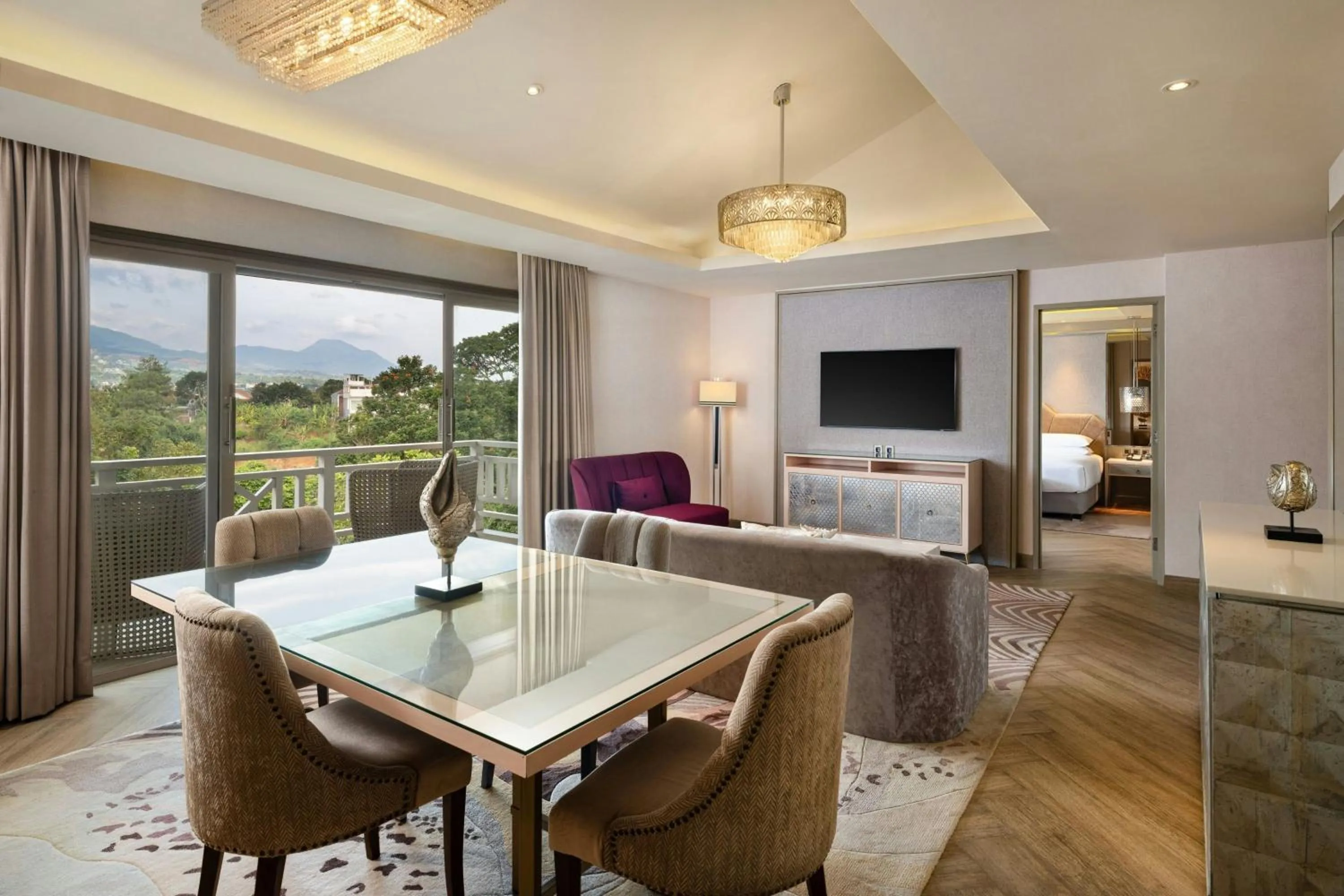 Living room in Sheraton Bandung Hotel & Towers